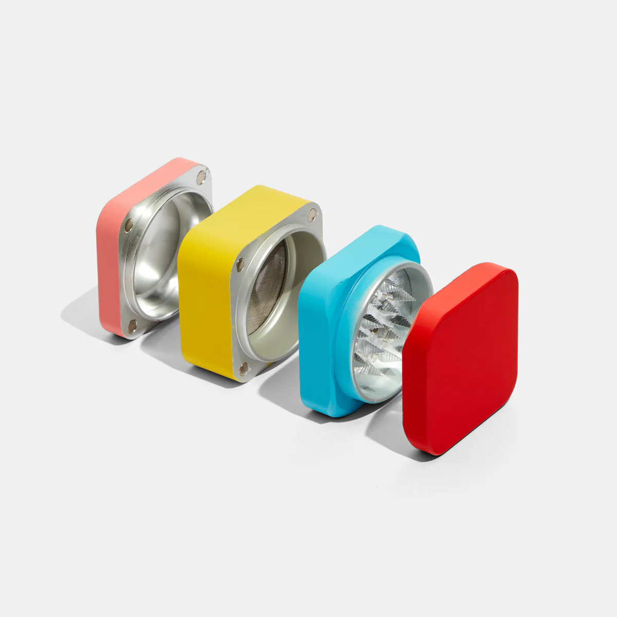 Colorblock Grinder in Red Multi - Image 3