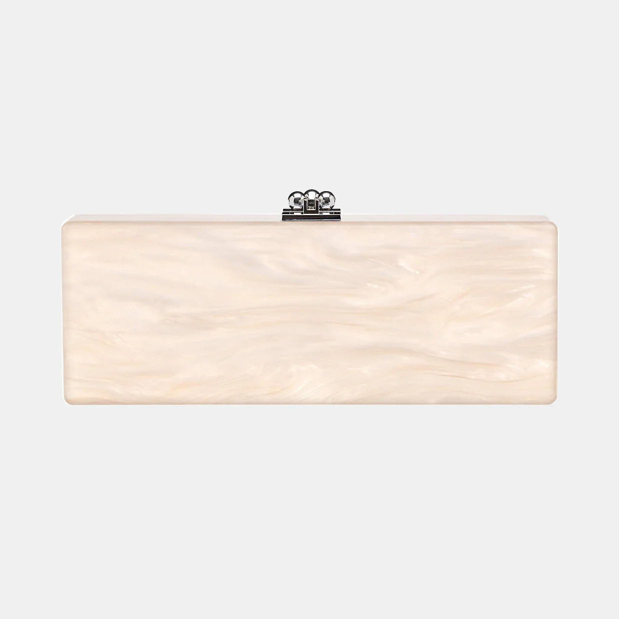 Bridal Slim Flavia Box Clutch in Made to Order Acrylic - Image 11