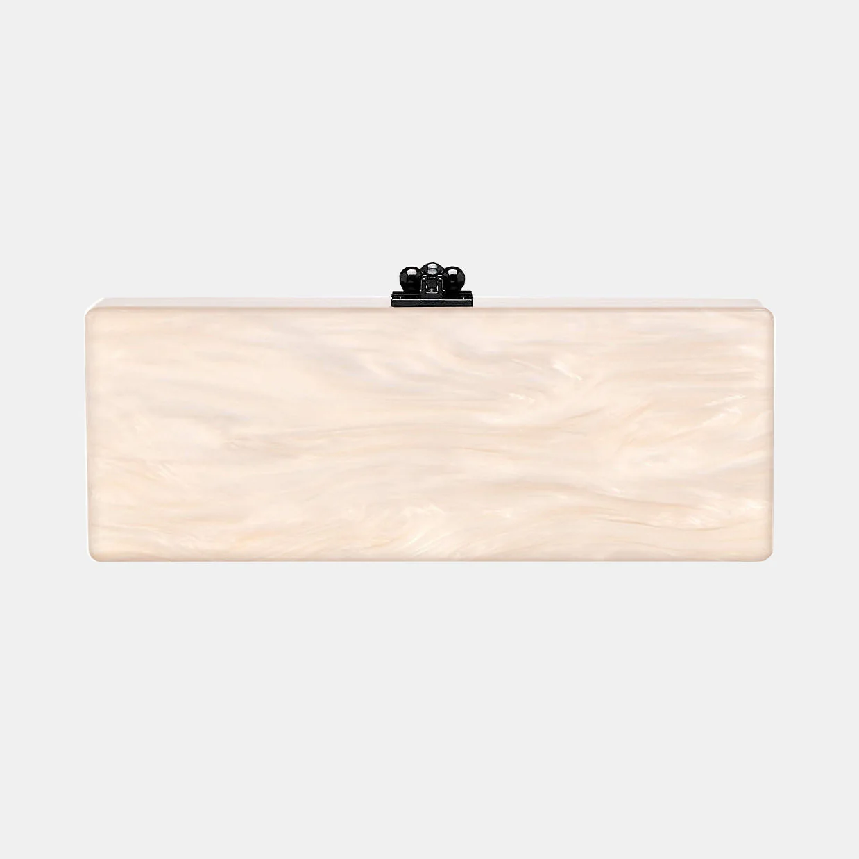 Bridal Slim Flavia Box Clutch in Made to Order Acrylic - Image 13