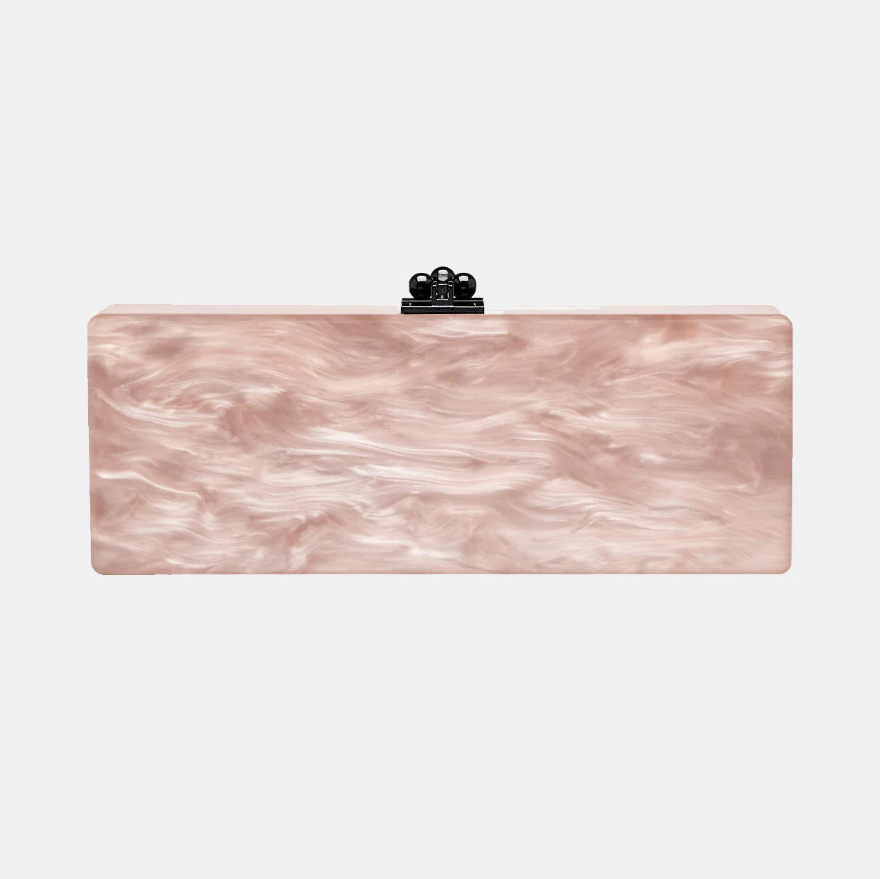Bridal Slim Flavia Box Clutch in Made to Order Acrylic - Image 18