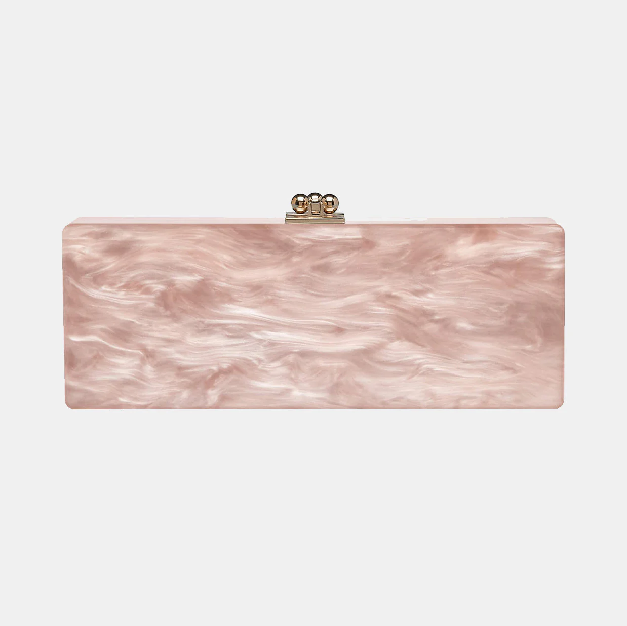 Bridal Slim Flavia Box Clutch in Made to Order Acrylic - Image 19