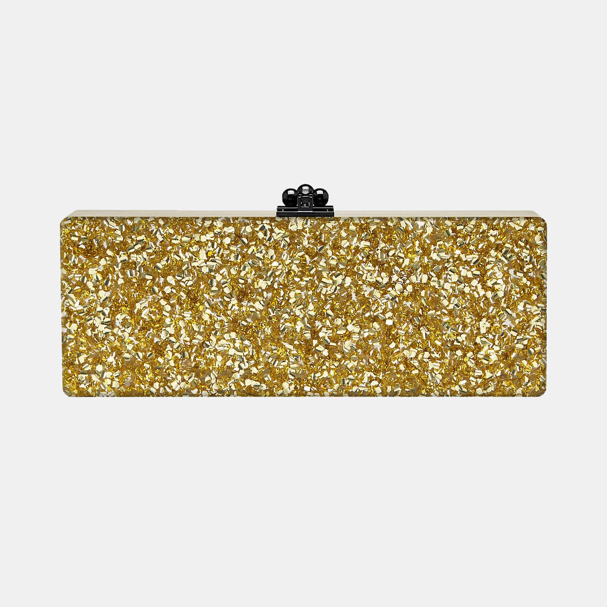 Bridal Slim Flavia Box Clutch in Made to Order Acrylic - Image 20