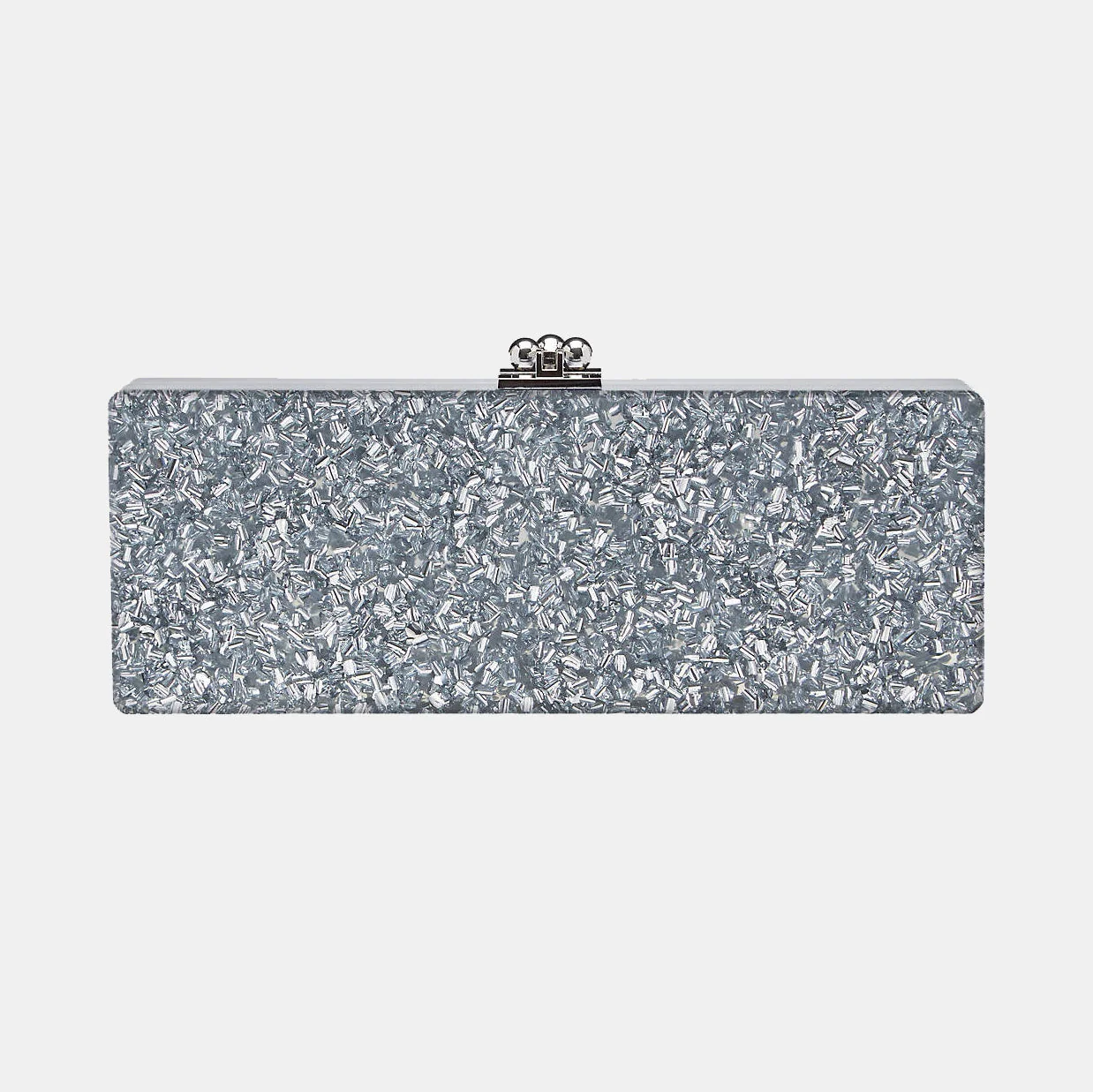 Bridal Slim Flavia Box Clutch in Made to Order Acrylic - Image 22