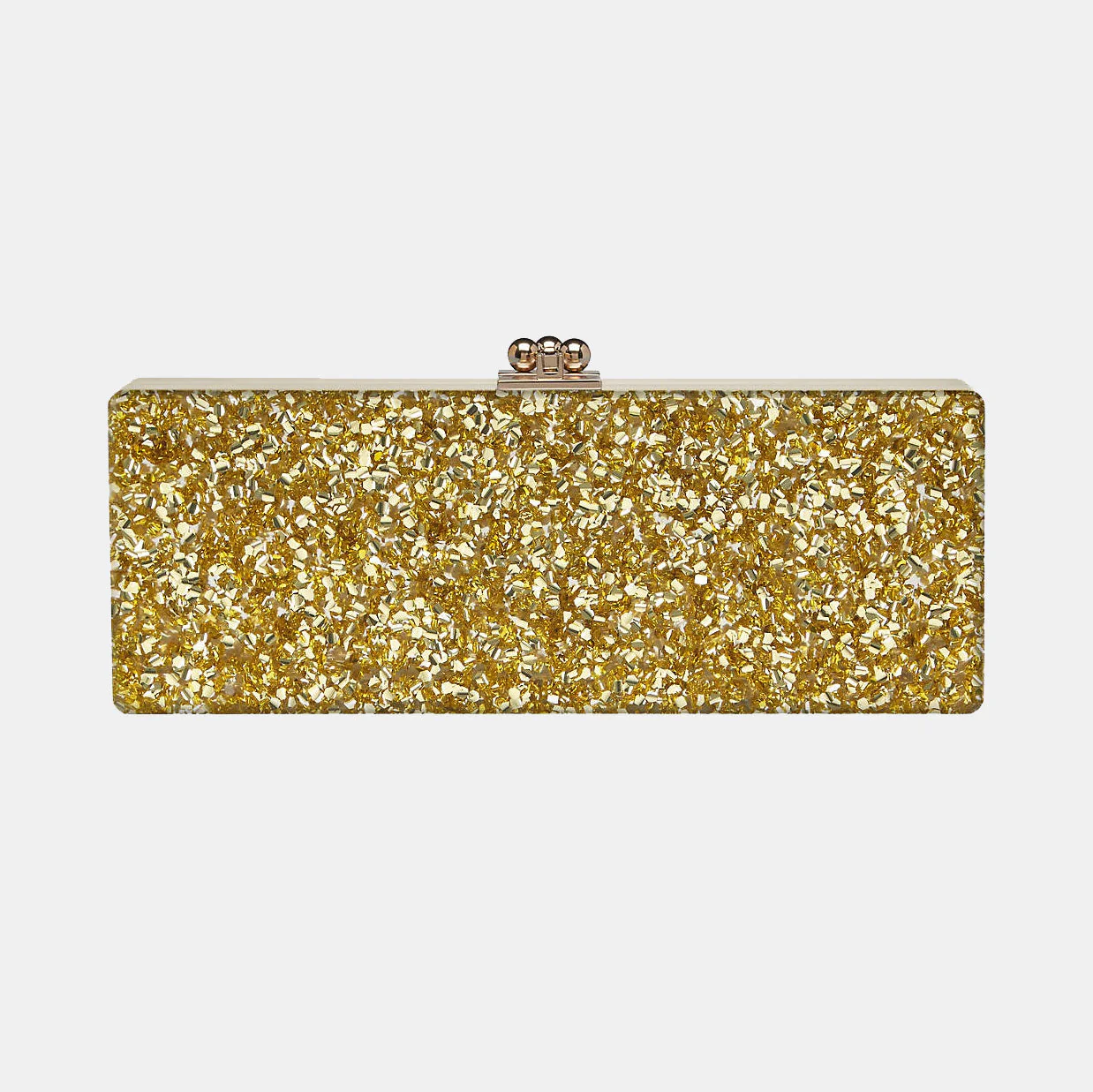 Bridal Slim Flavia Box Clutch in Made to Order Acrylic - Image 24