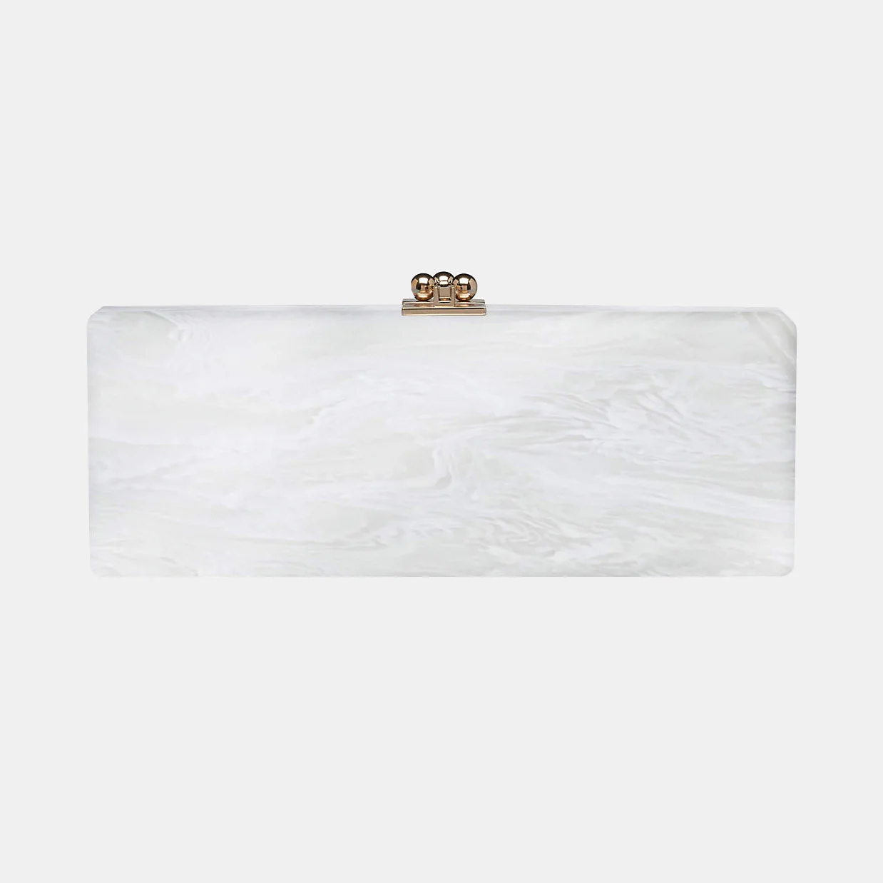 Bridal Slim Flavia Box Clutch in Made to Order Acrylic - Image 5