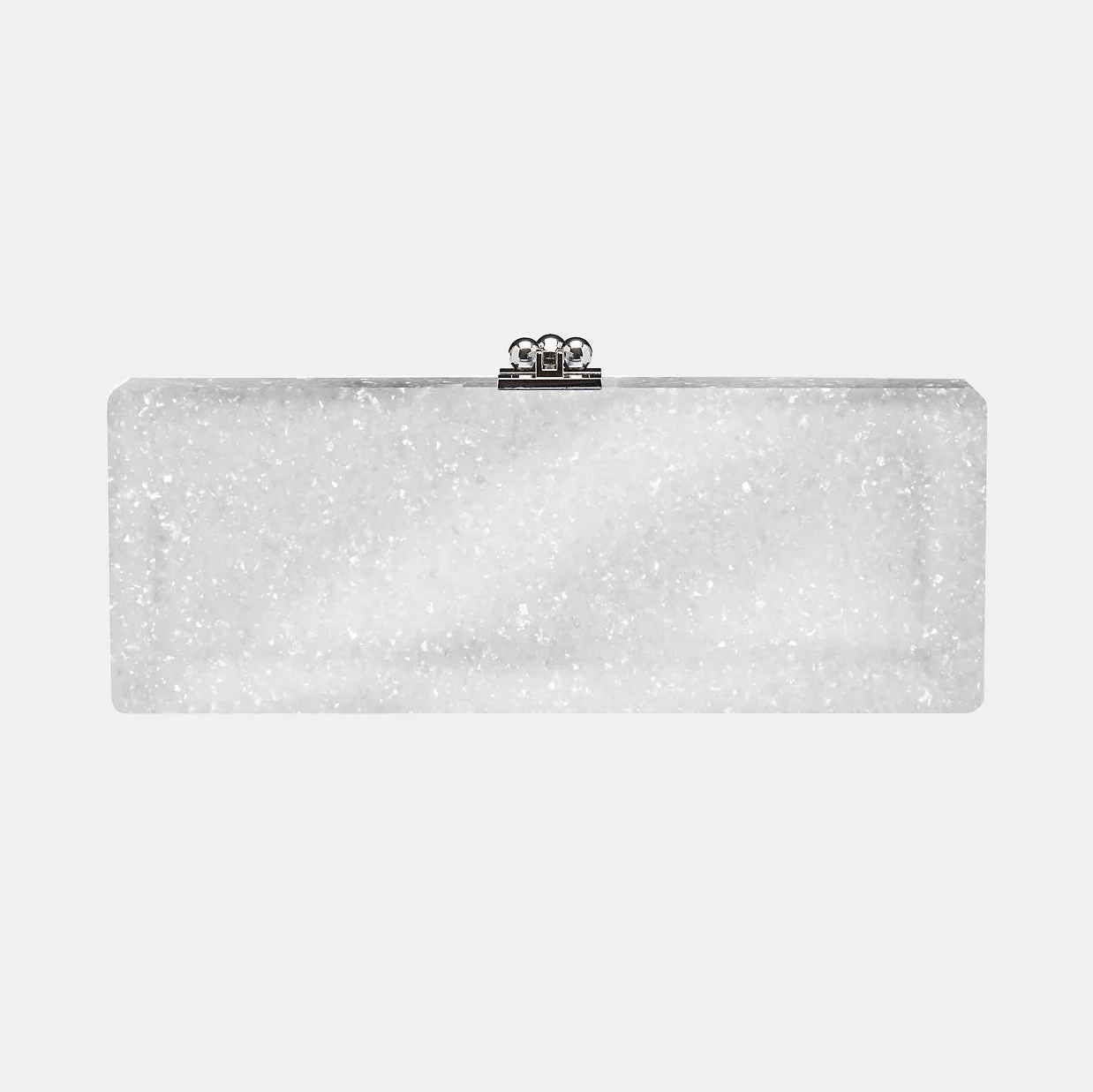 Bridal Slim Flavia Box Clutch in Made to Order Acrylic - Image 7