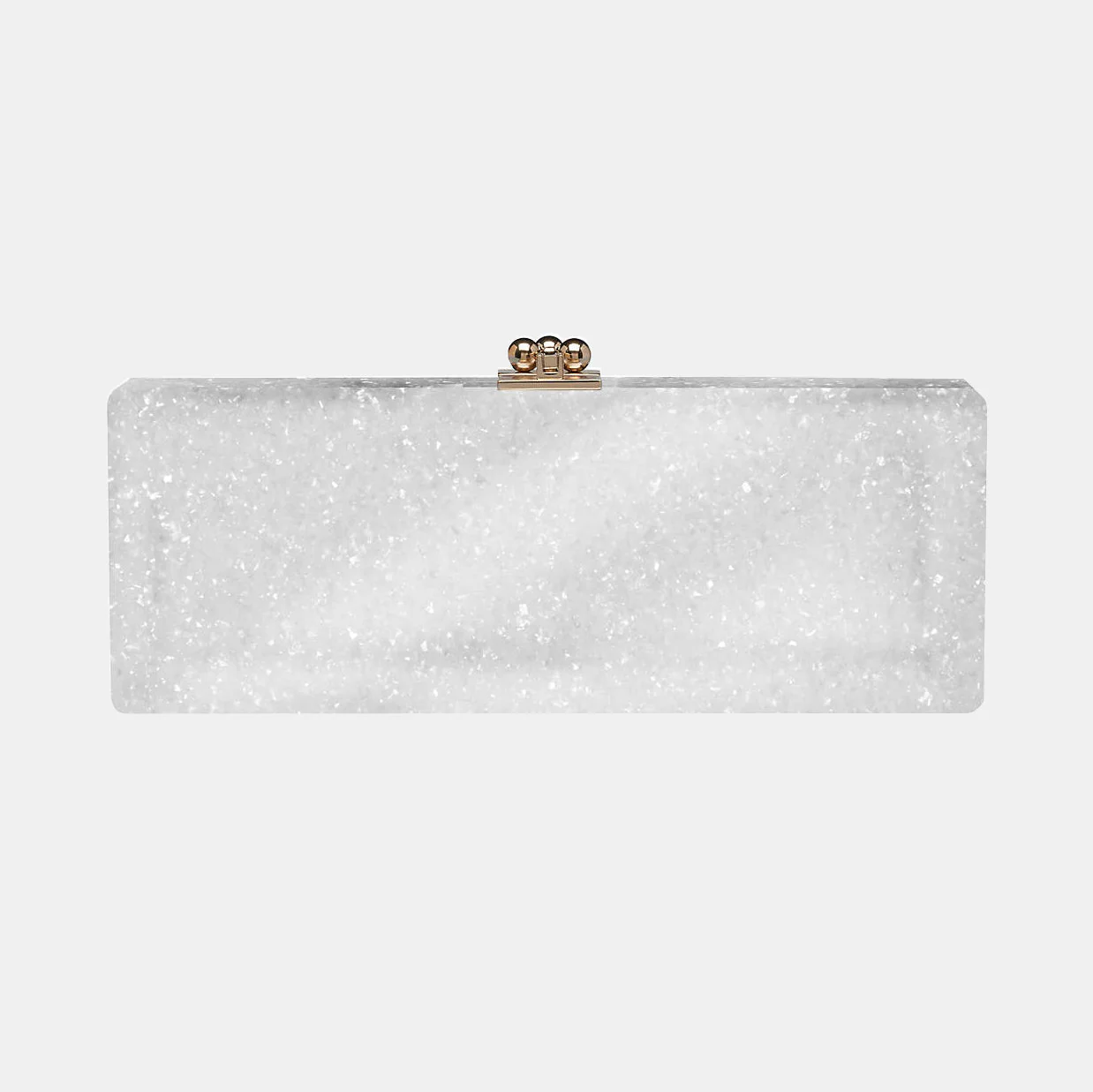 Bridal Slim Flavia Box Clutch in Made to Order Acrylic - Image 8