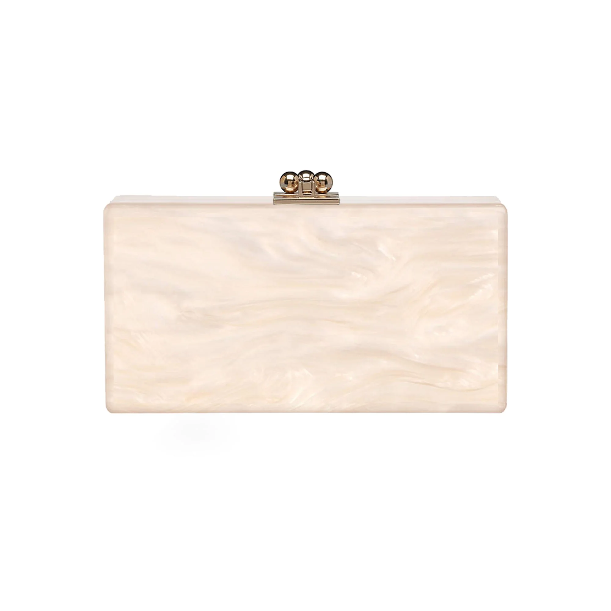 Bridal Slim Jean Box Clutch in Made to Order Acrylic - Image 29