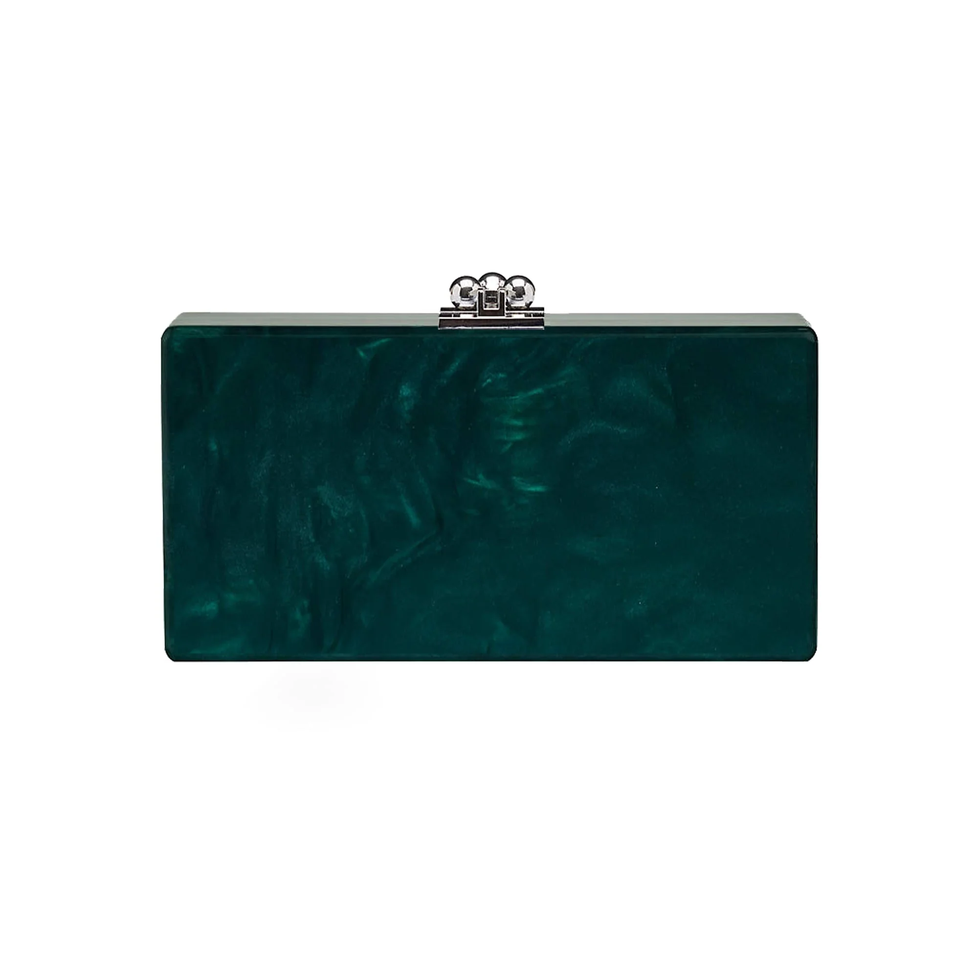 Bridal Slim Jean Box Clutch in Made to Order Acrylic - Image 41