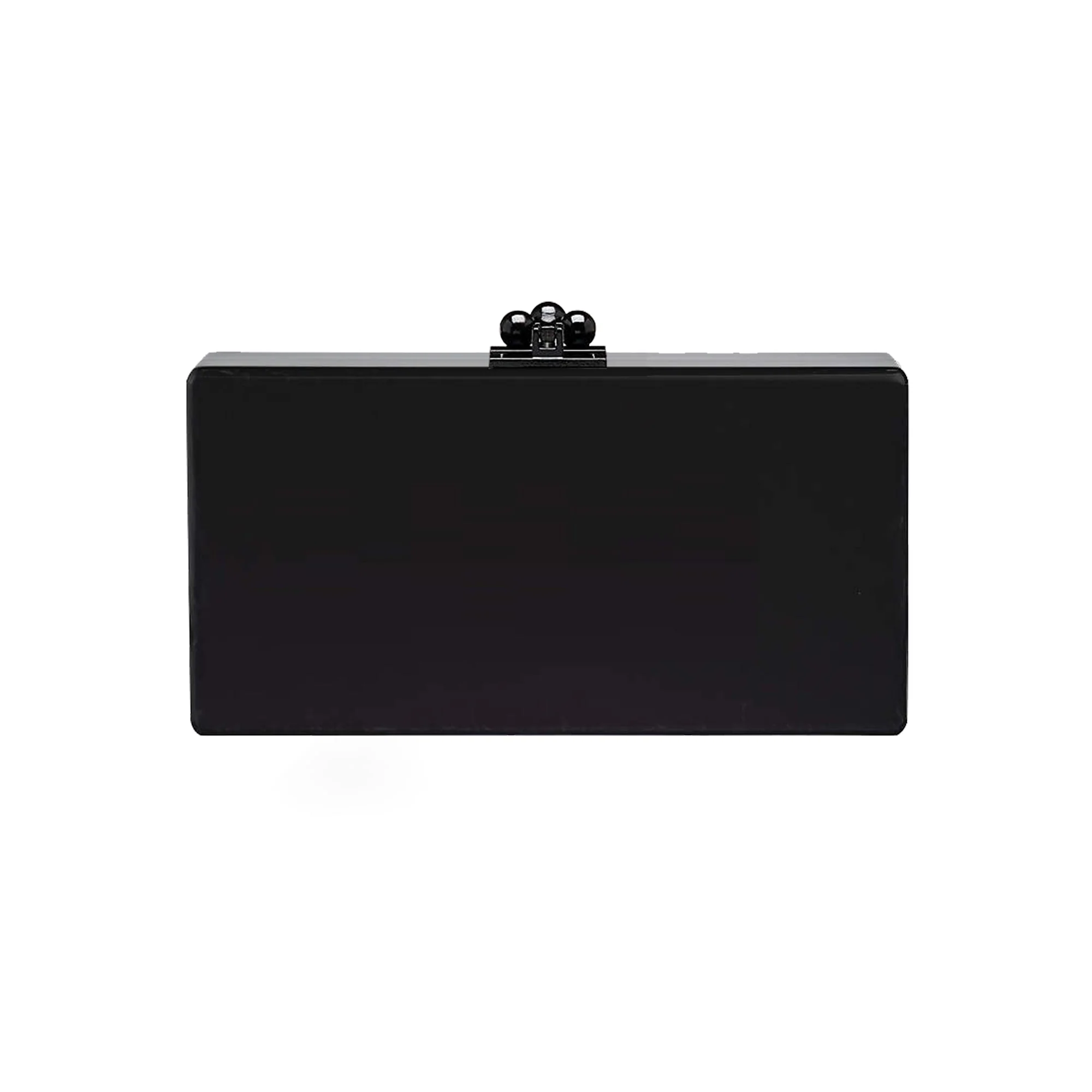 Bridal Slim Jean Box Clutch in Made to Order Acrylic - Image 5