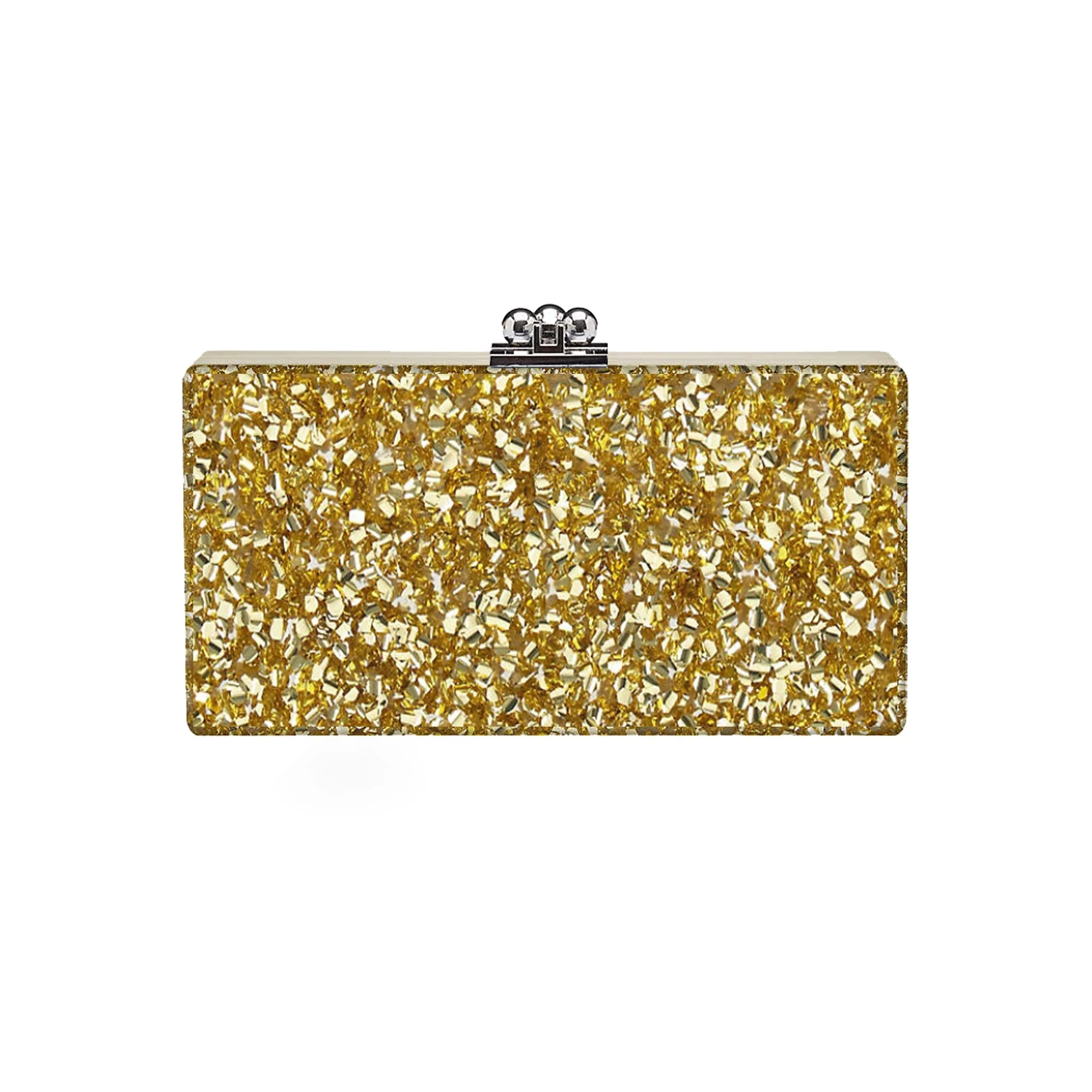 Bridal Slim Jean Box Clutch in Made to Order Acrylic - Image 8