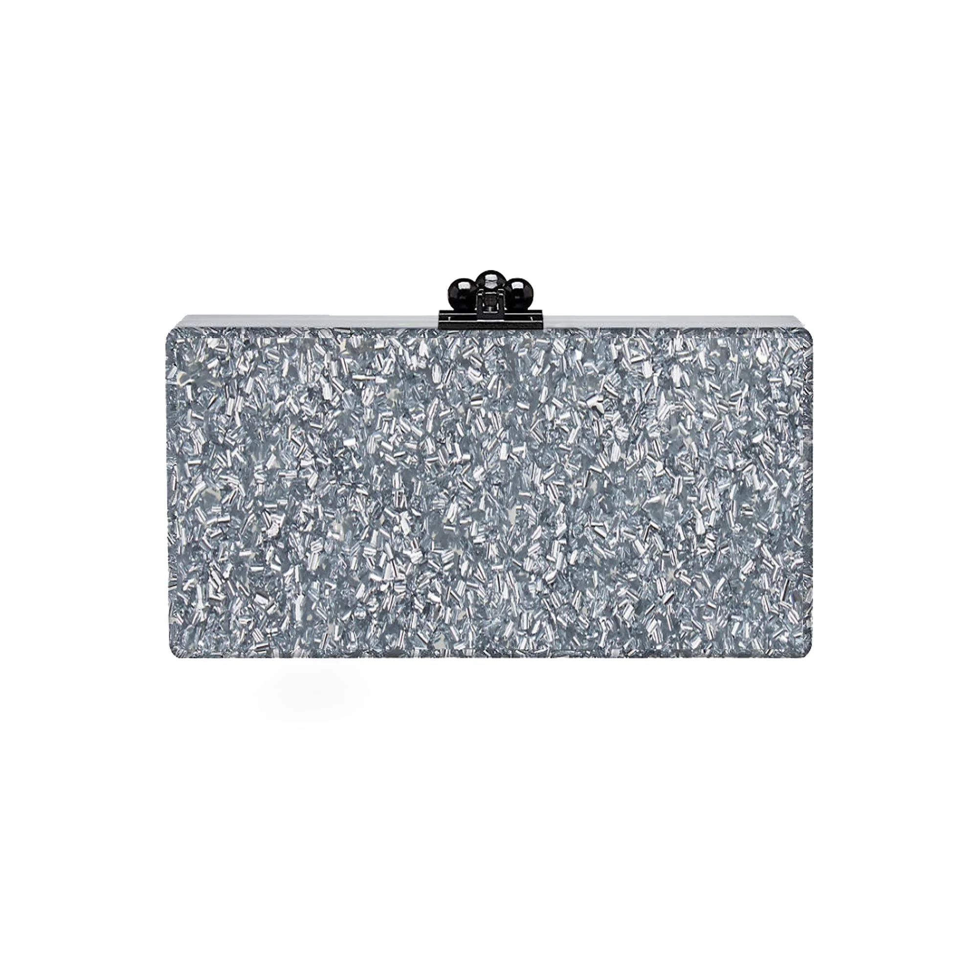 Bridal Slim Jean Box Clutch in Made to Order Acrylic - Image 9