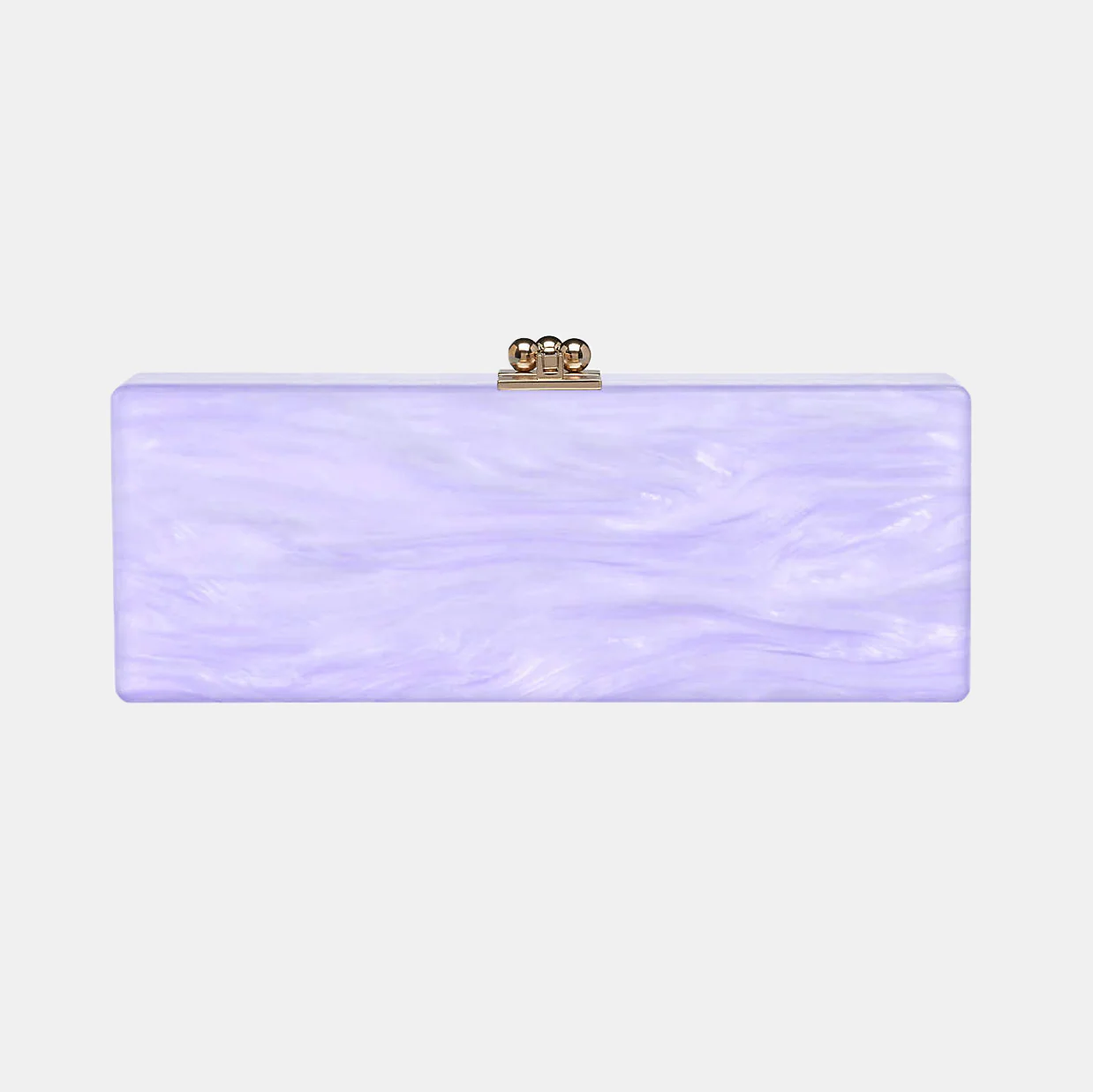 Slim Flavia Box Clutch in Made to Order Acrylic - Image 10
