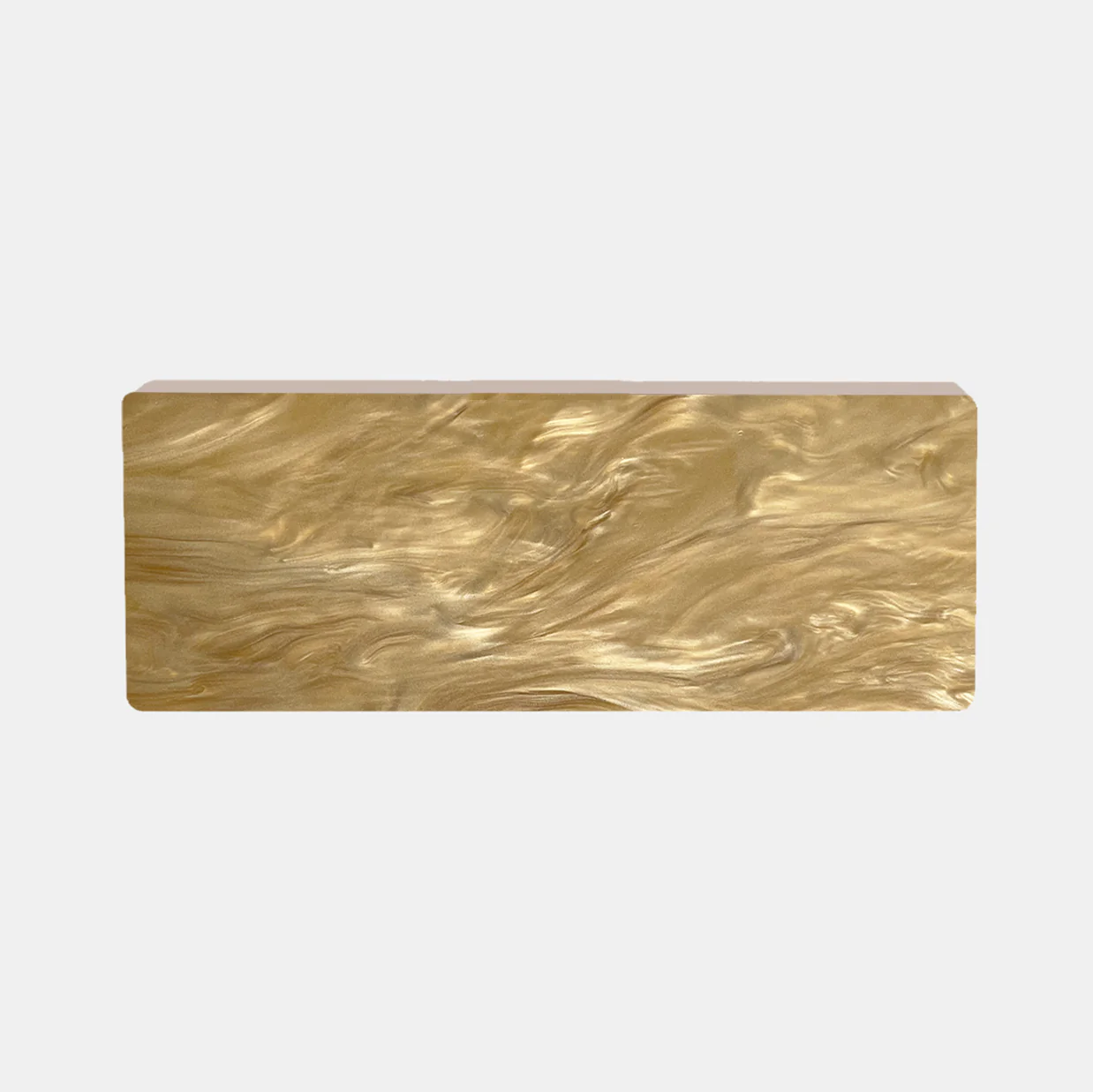 Slim Flavia Box Clutch in Made to Order Acrylic - Image 103