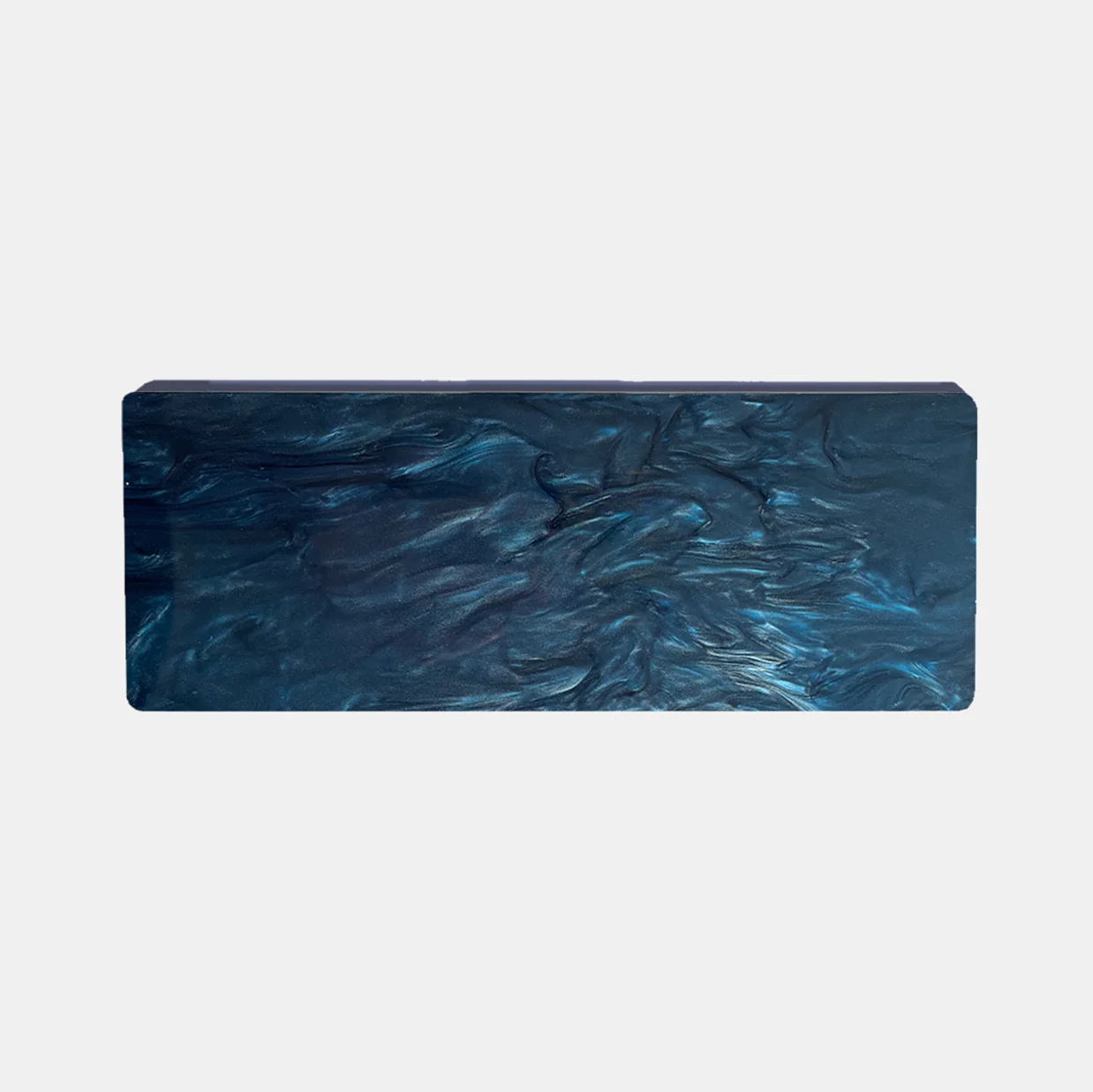 Slim Flavia Box Clutch in Made to Order Acrylic - Image 108