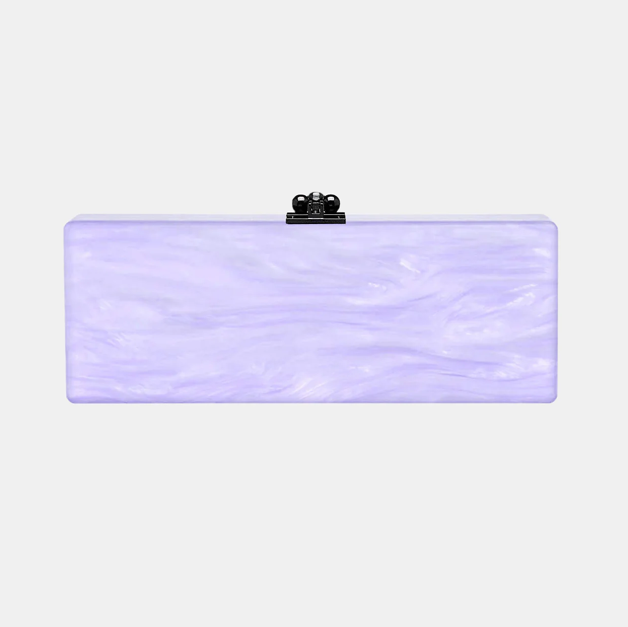 Slim Flavia Box Clutch in Made to Order Acrylic - Image 11