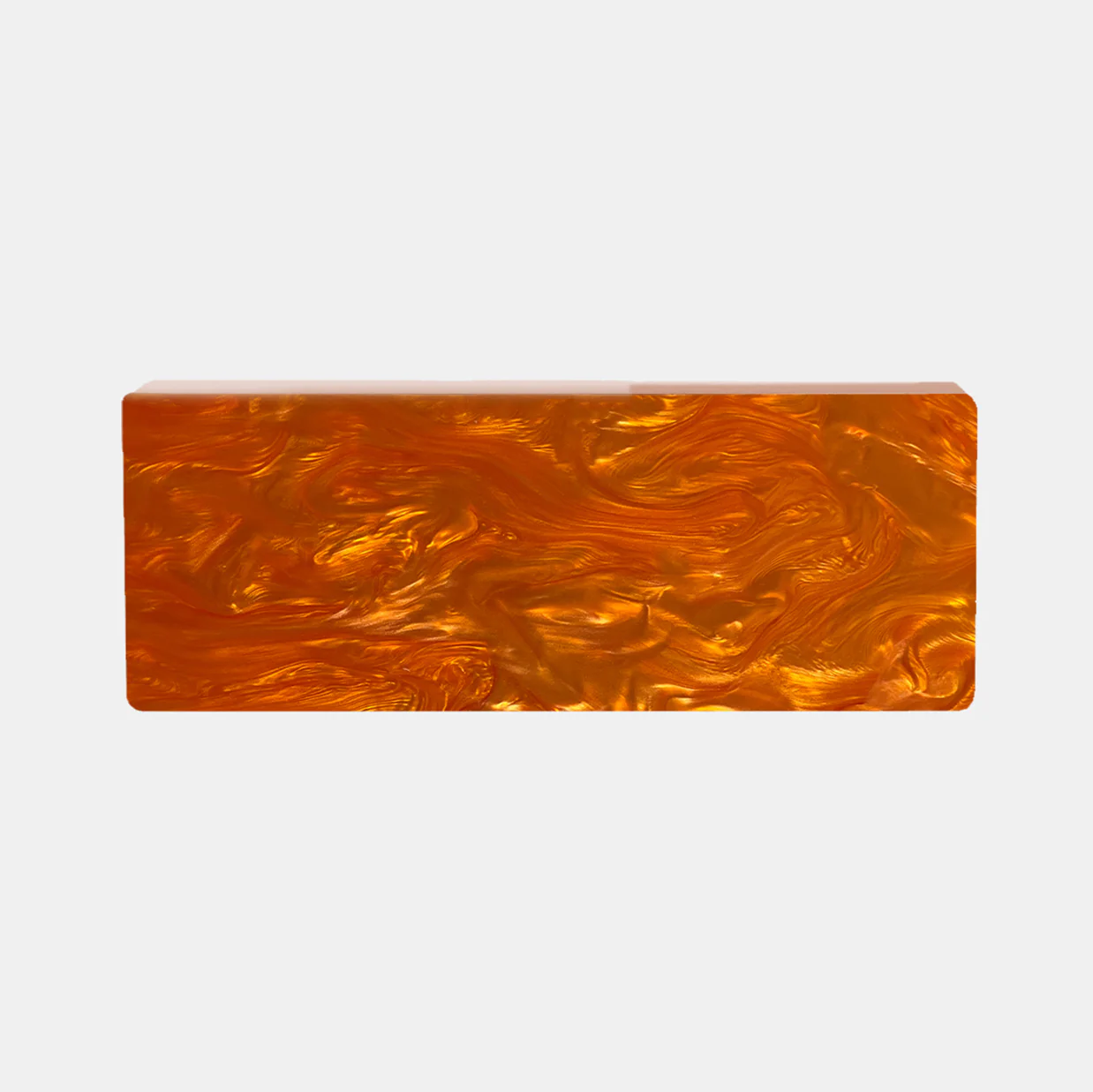Slim Flavia Box Clutch in Made to Order Acrylic - Image 110