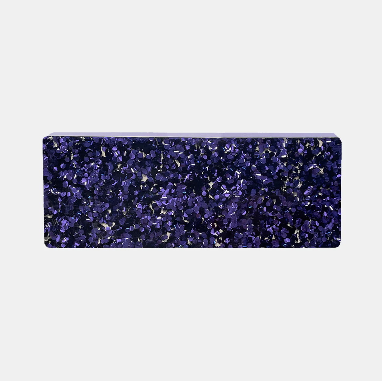 Slim Flavia Box Clutch in Made to Order Acrylic - Image 111