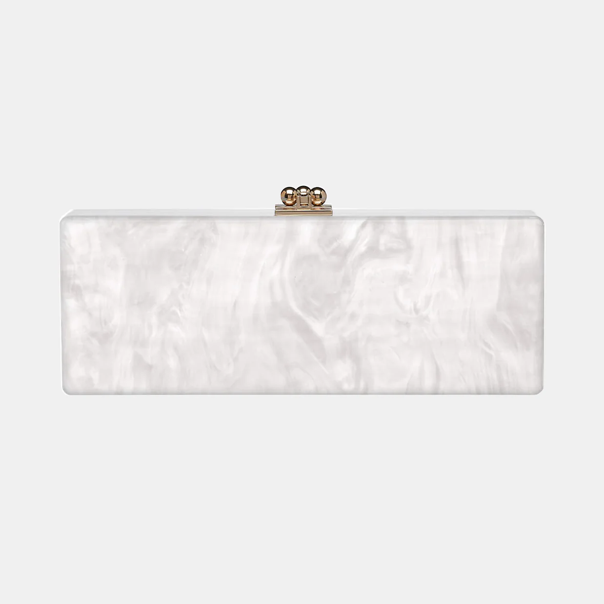 Slim Flavia Box Clutch in Made to Order Acrylic - Image 22