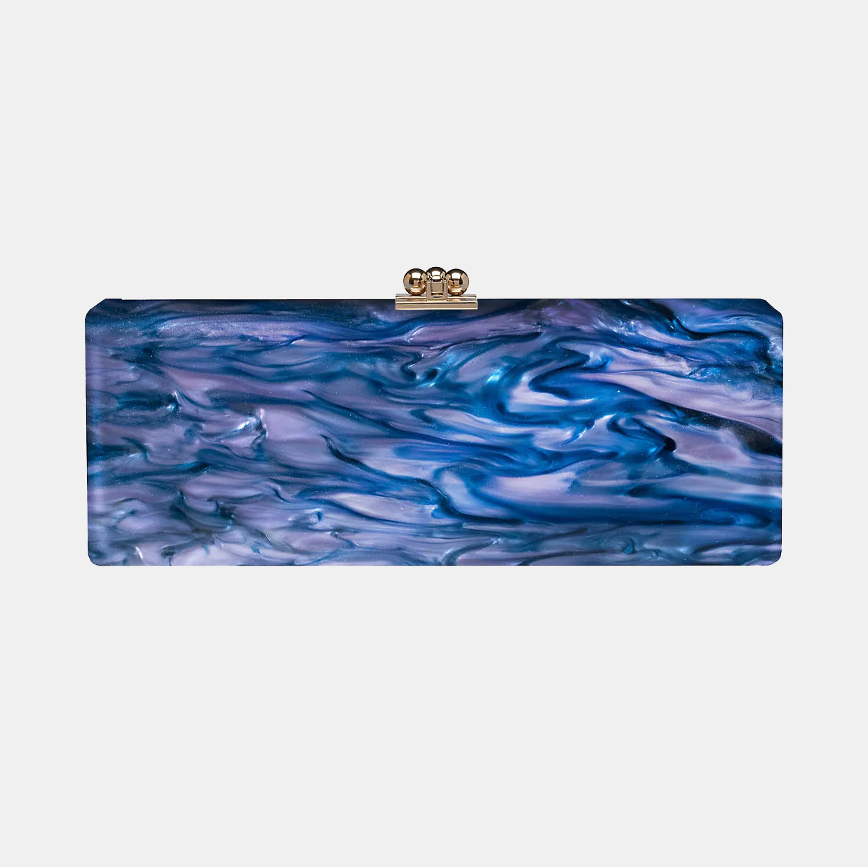 Slim Flavia Box Clutch in Made to Order Acrylic - Image 28