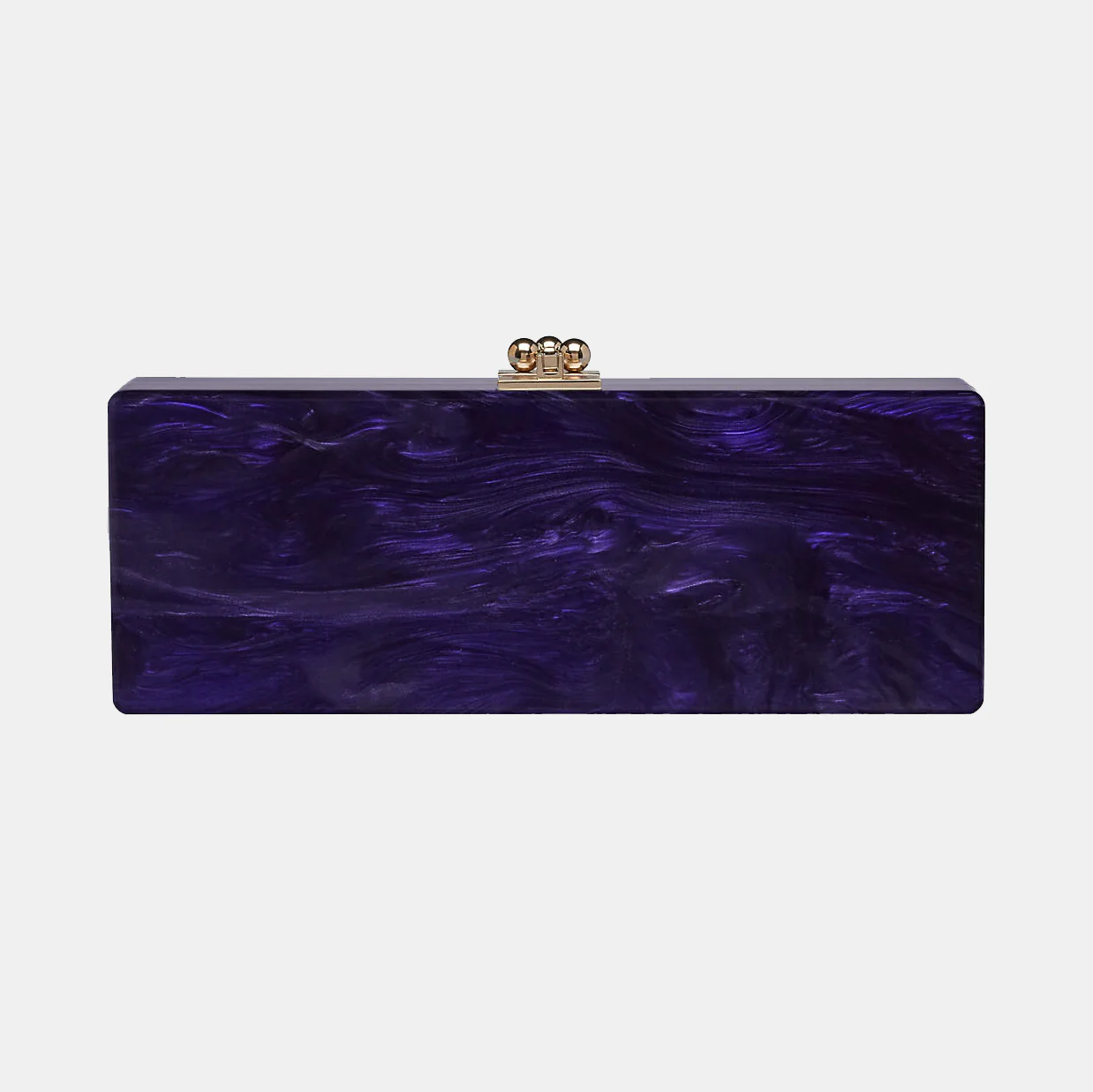 Slim Flavia Box Clutch in Made to Order Acrylic - Image 34