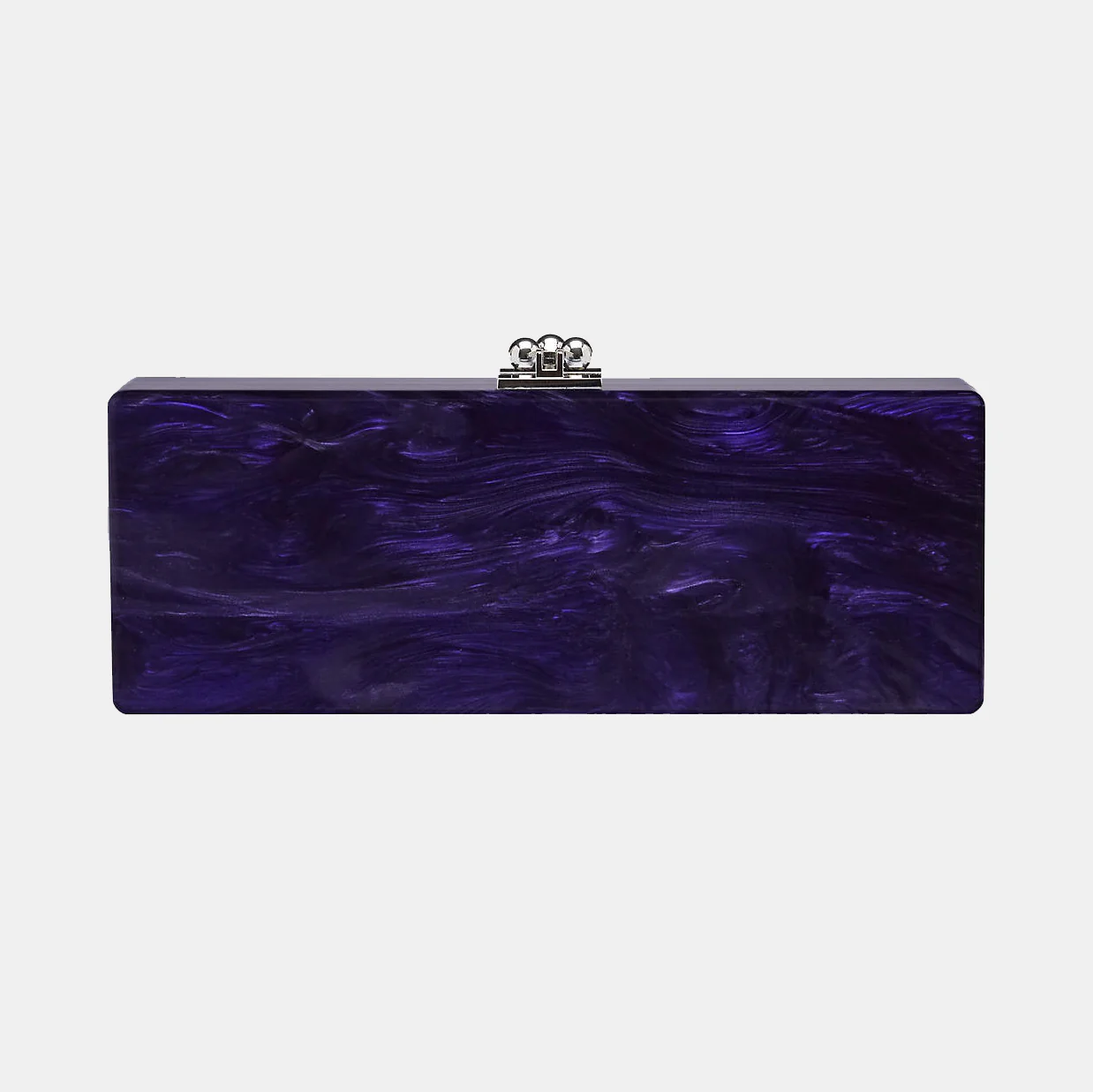 Slim Flavia Box Clutch in Made to Order Acrylic - Image 35