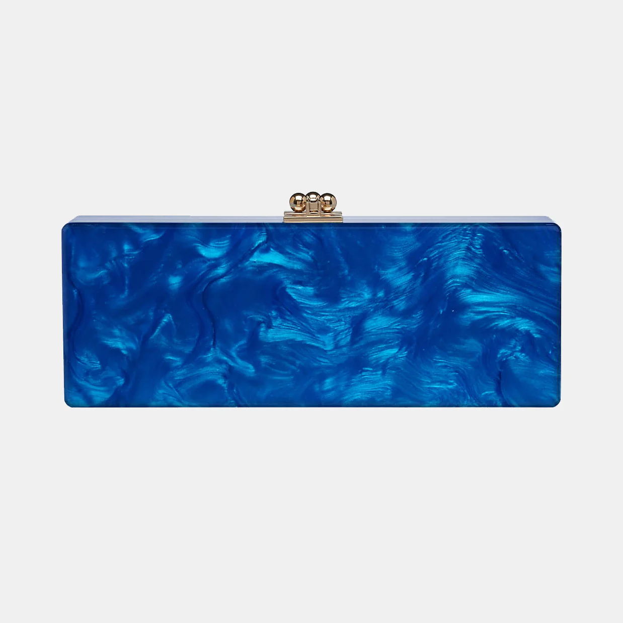 Slim Flavia Box Clutch in Made to Order Acrylic - Image 36