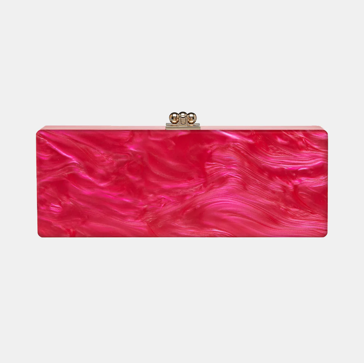 Slim Flavia Box Clutch in Made to Order Acrylic - Image 40