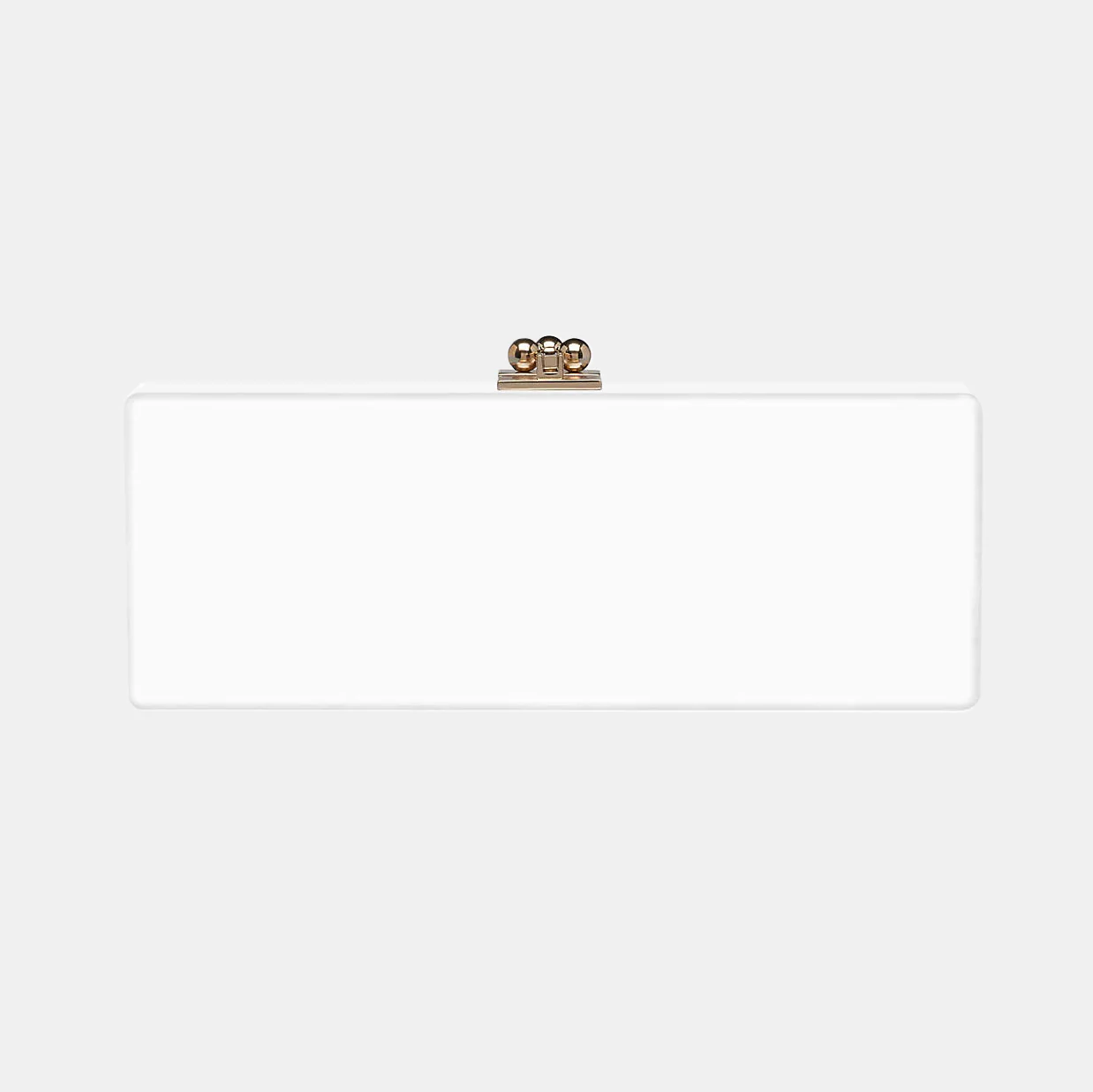 Slim Flavia Box Clutch in Made to Order Acrylic - Image 5