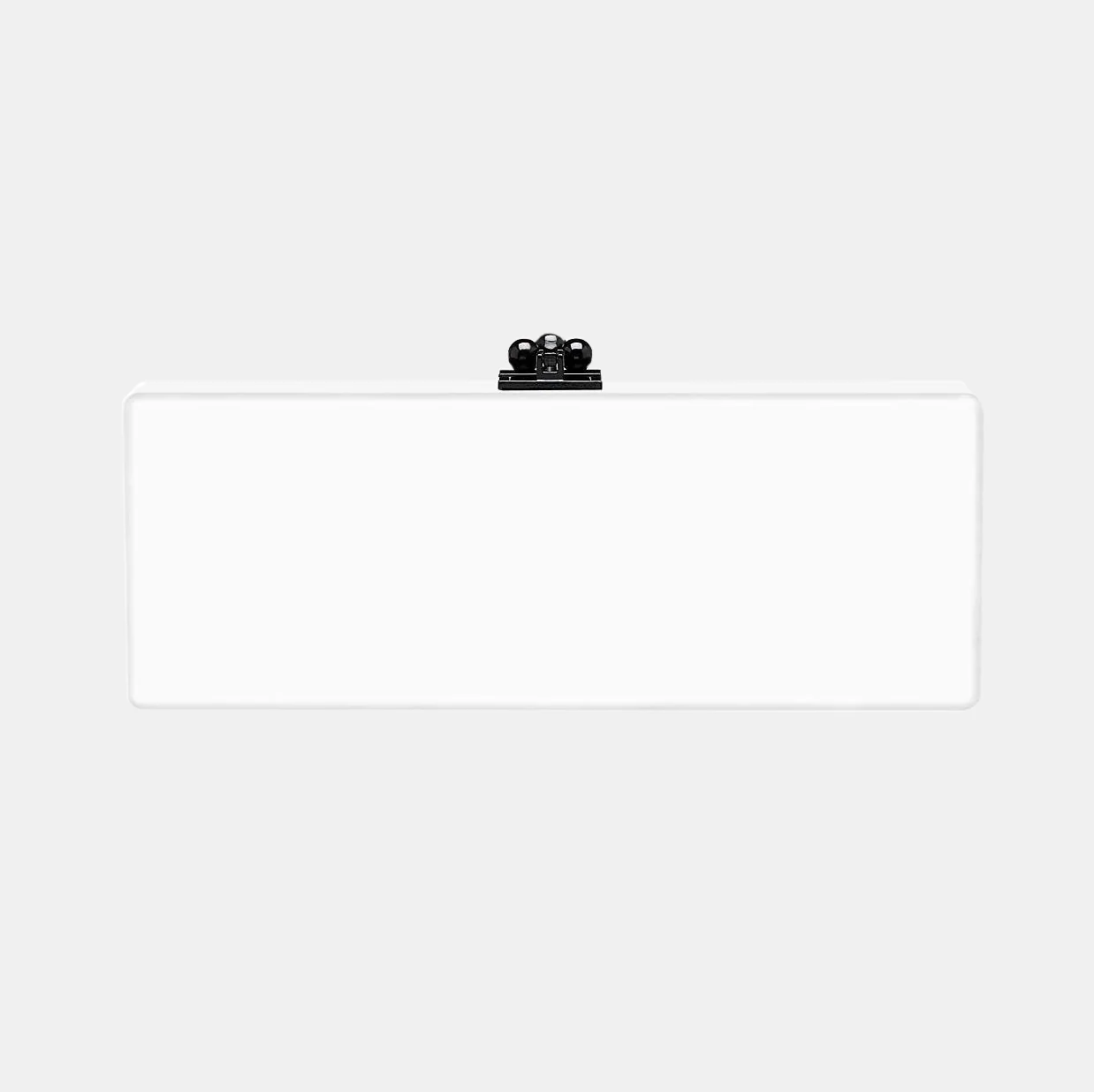 Slim Flavia Box Clutch in Made to Order Acrylic - Image 6