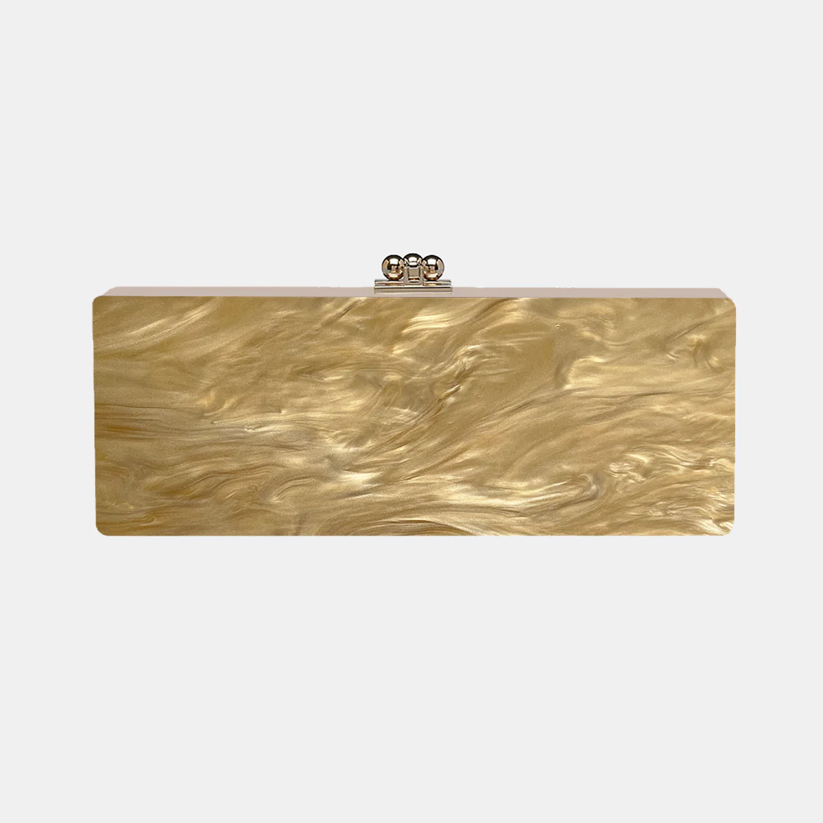 Slim Flavia Box Clutch in Made to Order Acrylic - Image 63