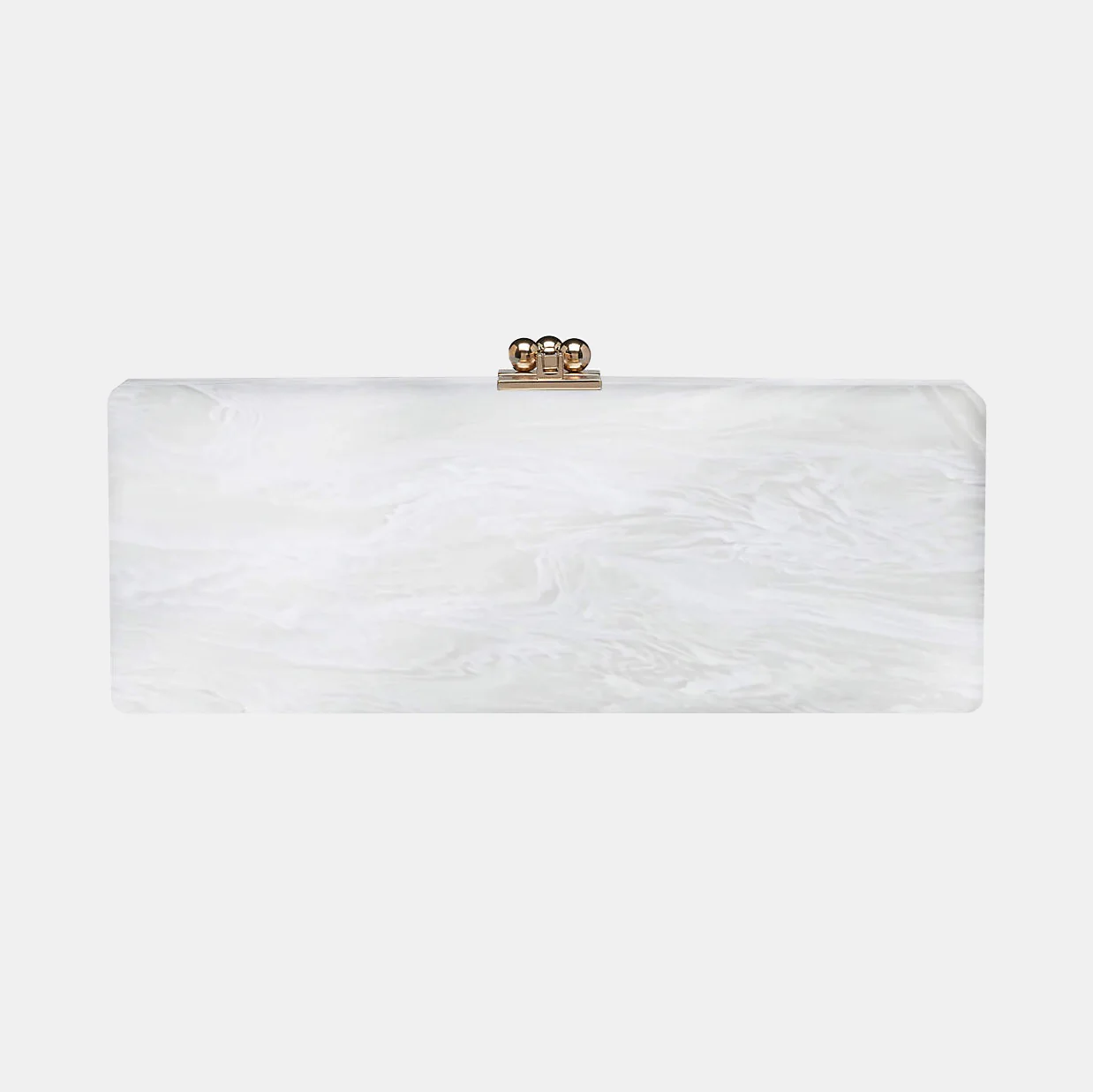 Slim Flavia Box Clutch in Made to Order Acrylic - Image 7