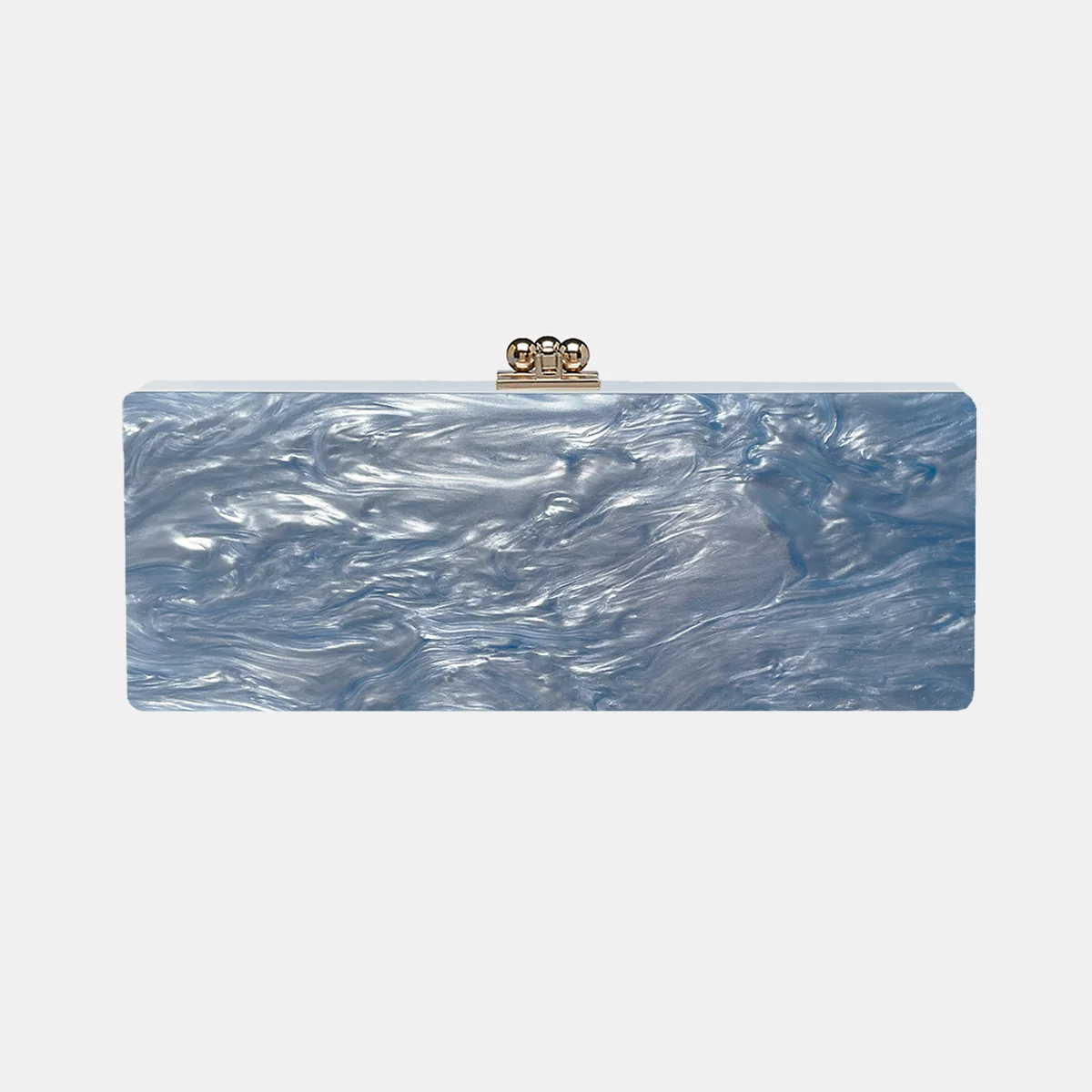 Slim Flavia Box Clutch in Made to Order Acrylic - Image 70