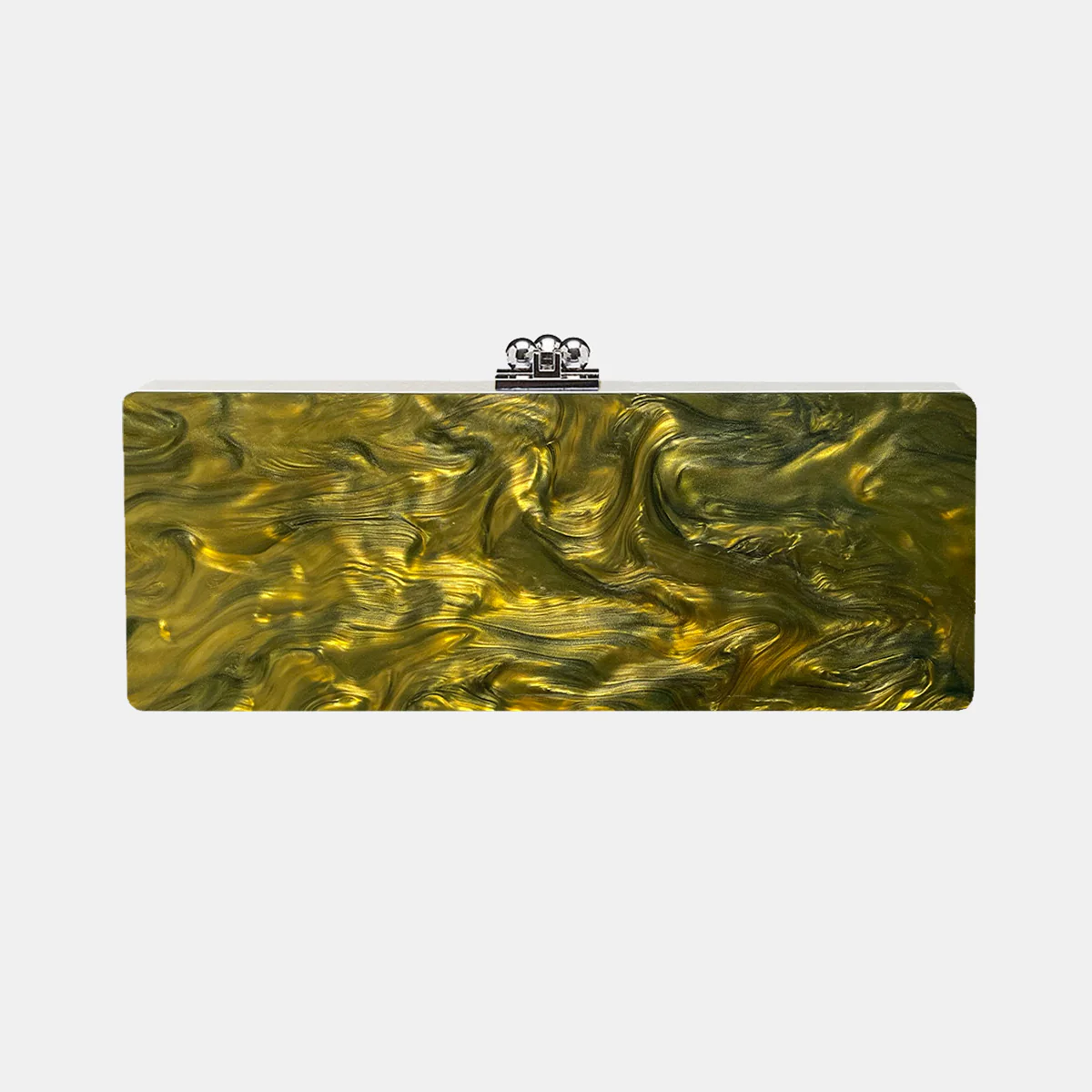 Slim Flavia Box Clutch in Made to Order Acrylic - Image 77