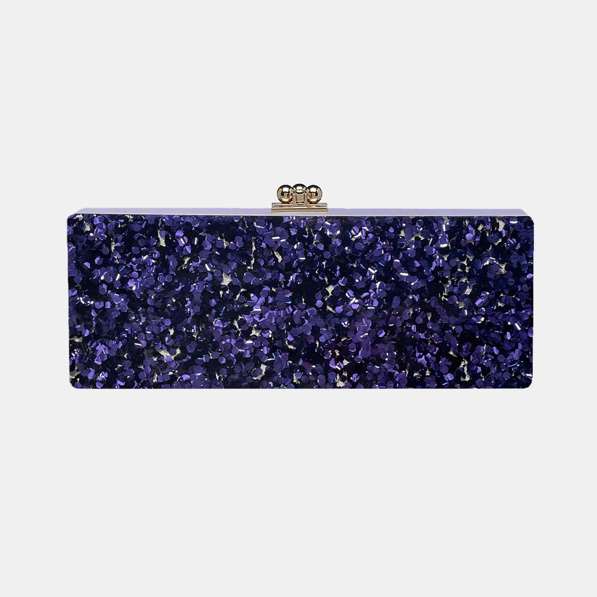 Slim Flavia Box Clutch in Made to Order Acrylic - Image 79