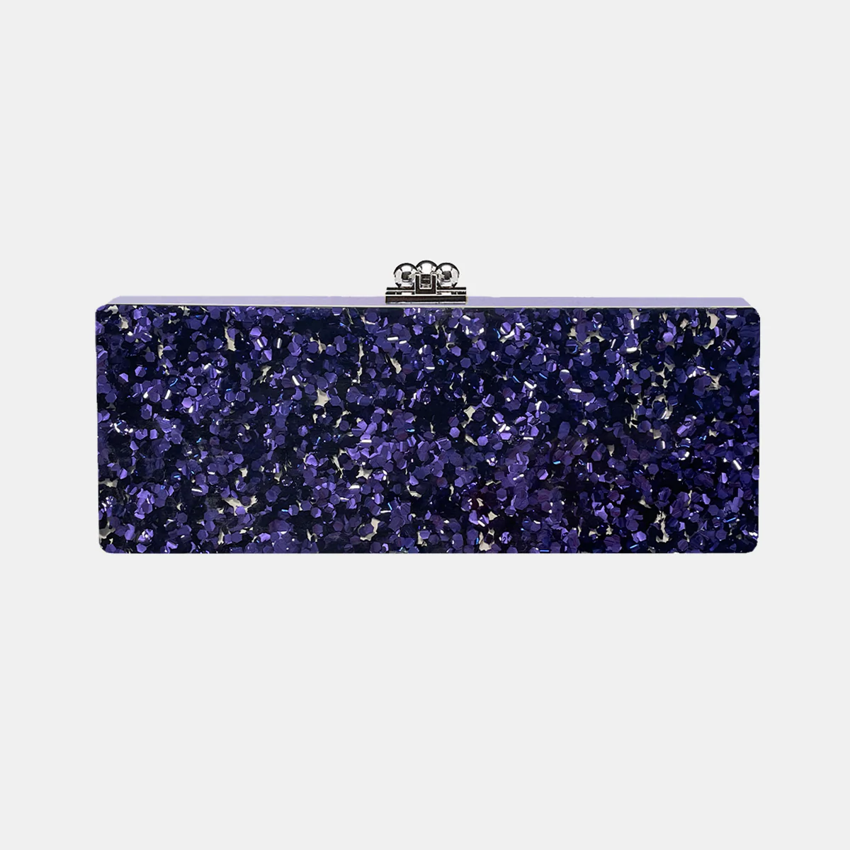 Slim Flavia Box Clutch in Made to Order Acrylic - Image 80