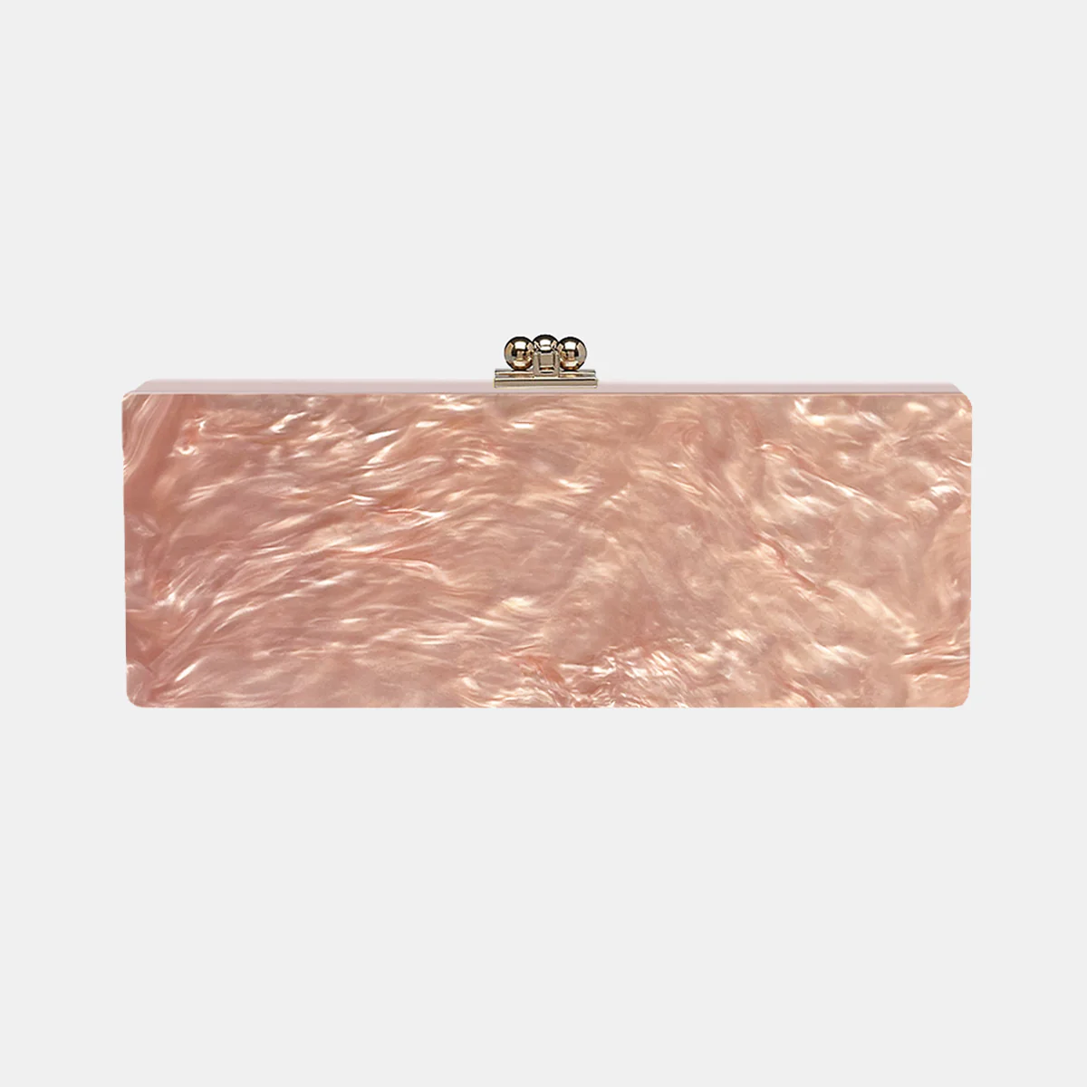 Slim Flavia Box Clutch in Made to Order Acrylic - Image 87