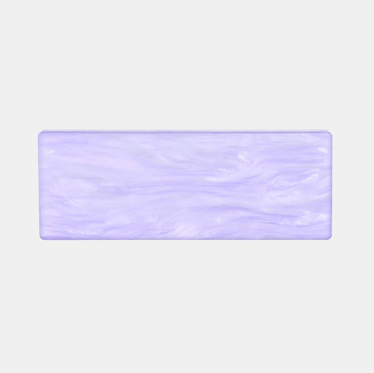 Slim Flavia Box Clutch in Made to Order Acrylic - Image 93