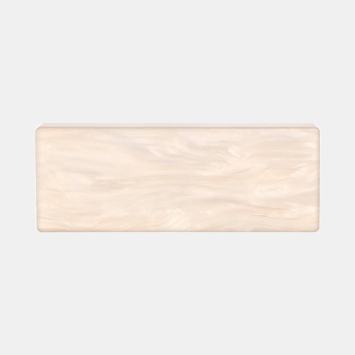 Slim Flavia Box Clutch in Made to Order Acrylic - Image 95
