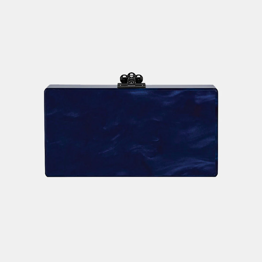 Slim Jean Box Clutch in Made to Order Acrylic - Image 11
