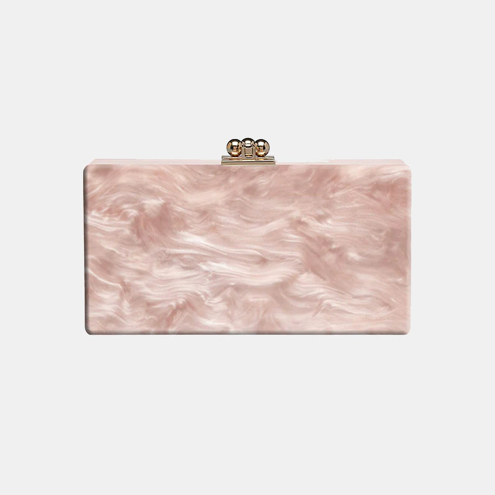 Slim Jean Box Clutch in Made to Order Acrylic - Image 13
