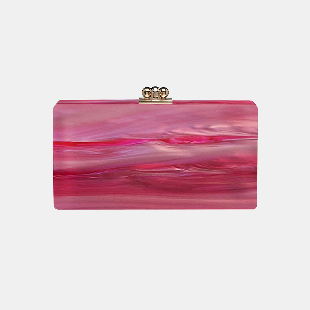 Slim Jean Box Clutch in Made to Order Acrylic - Image 16