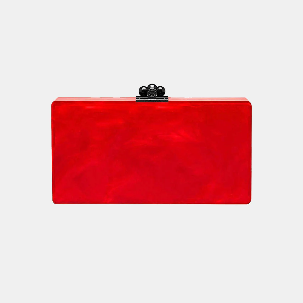 Slim Jean Box Clutch in Made to Order Acrylic - Image 23