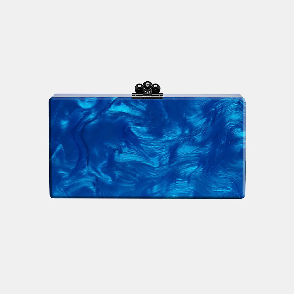 Slim Jean Box Clutch in Made to Order Acrylic - Image 26