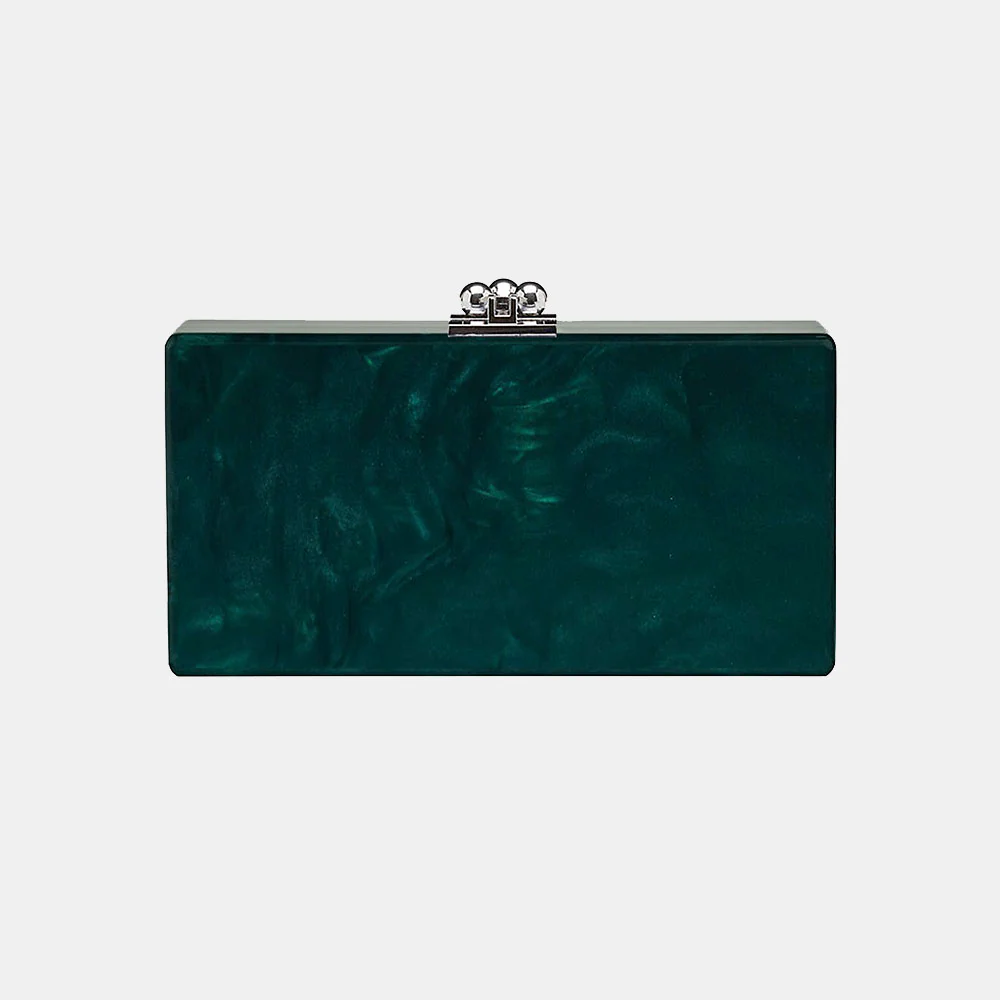 Slim Jean Box Clutch in Made to Order Acrylic - Image 39