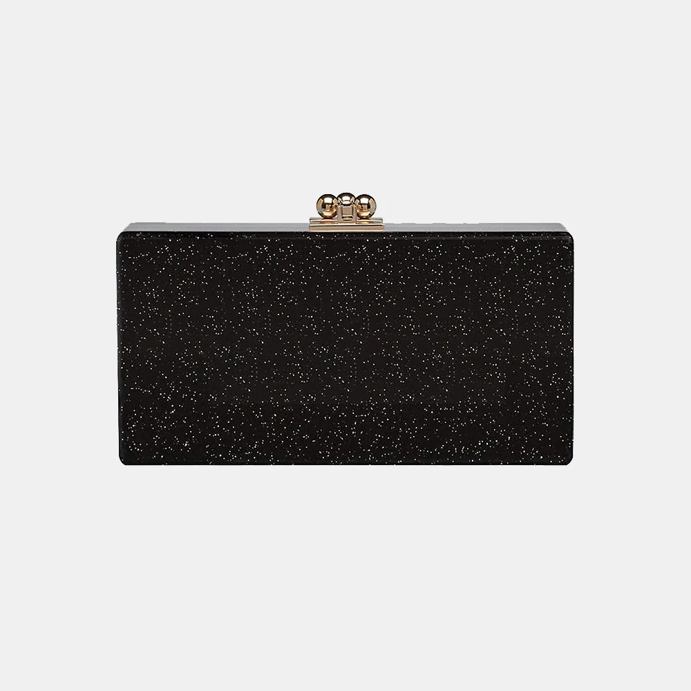 Slim Jean Box Clutch in Made to Order Acrylic - Image 4