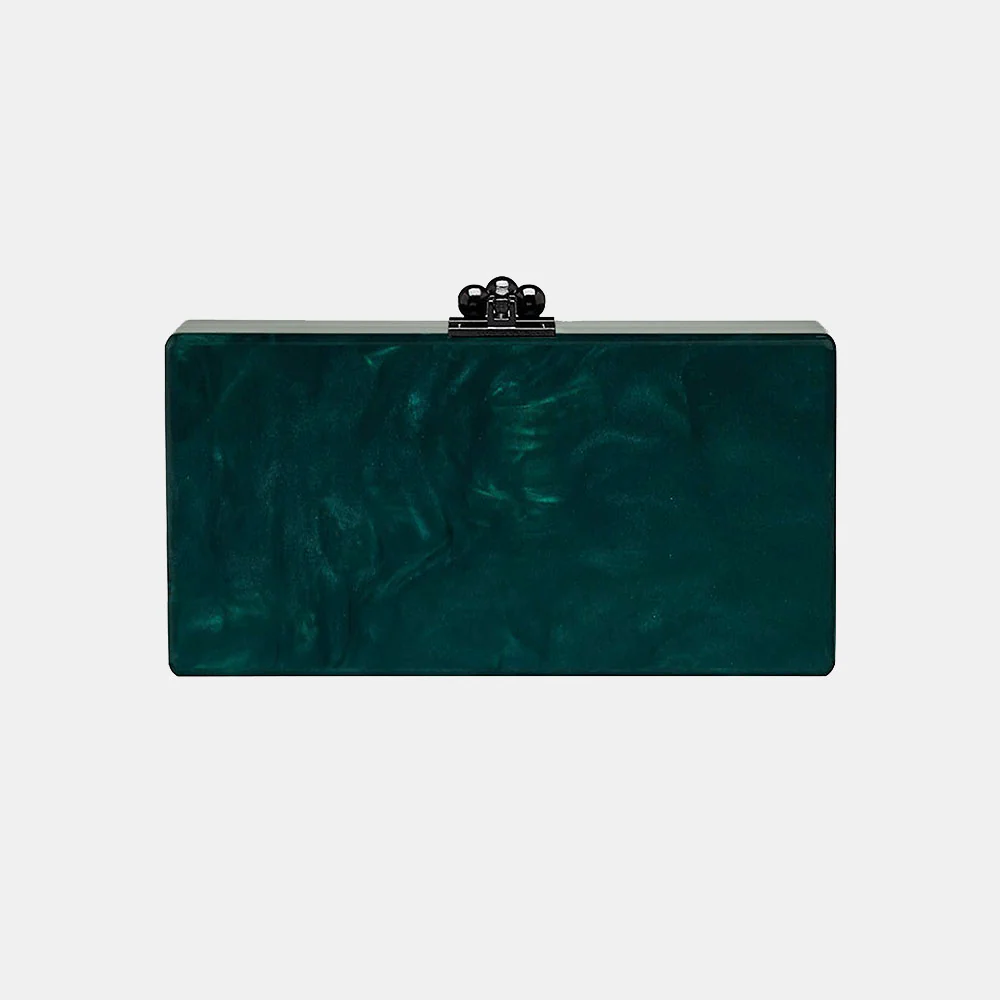 Slim Jean Box Clutch in Made to Order Acrylic - Image 41