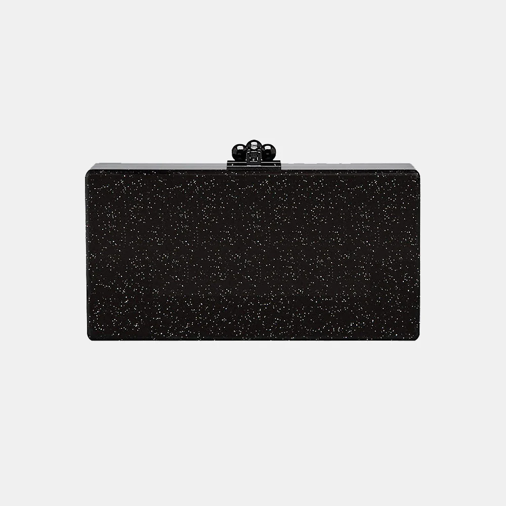 Slim Jean Box Clutch in Made to Order Acrylic - Image 5