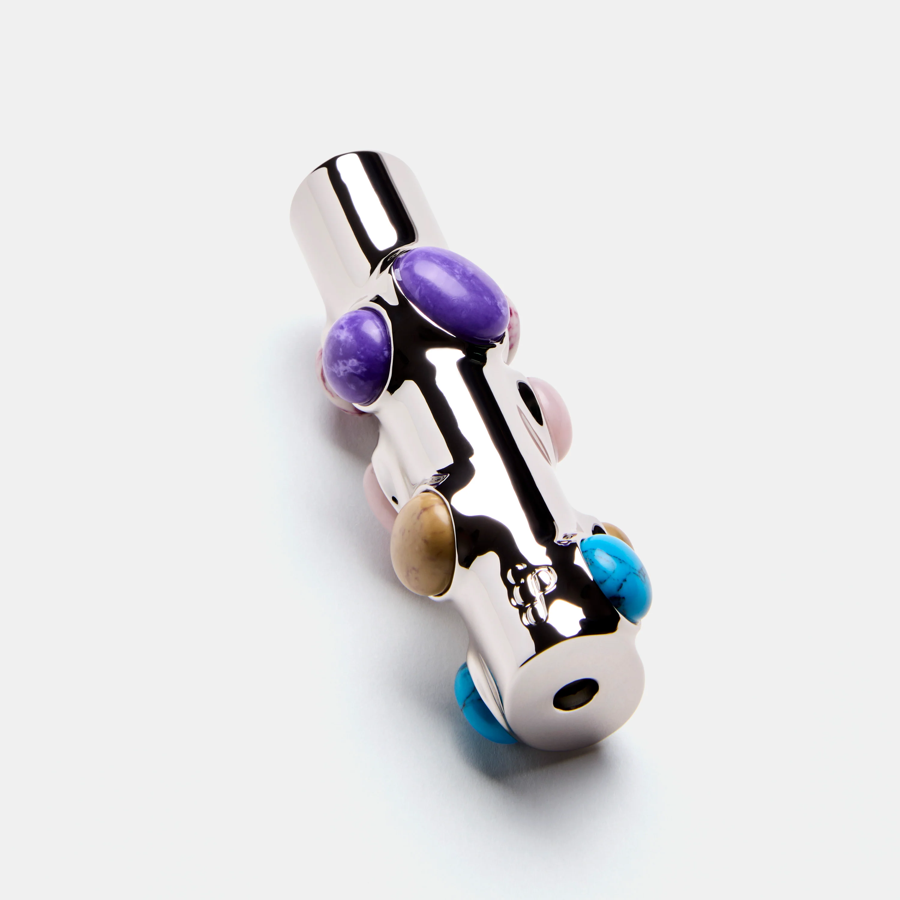 Stoned Lighter Case in Lapis - Image 3